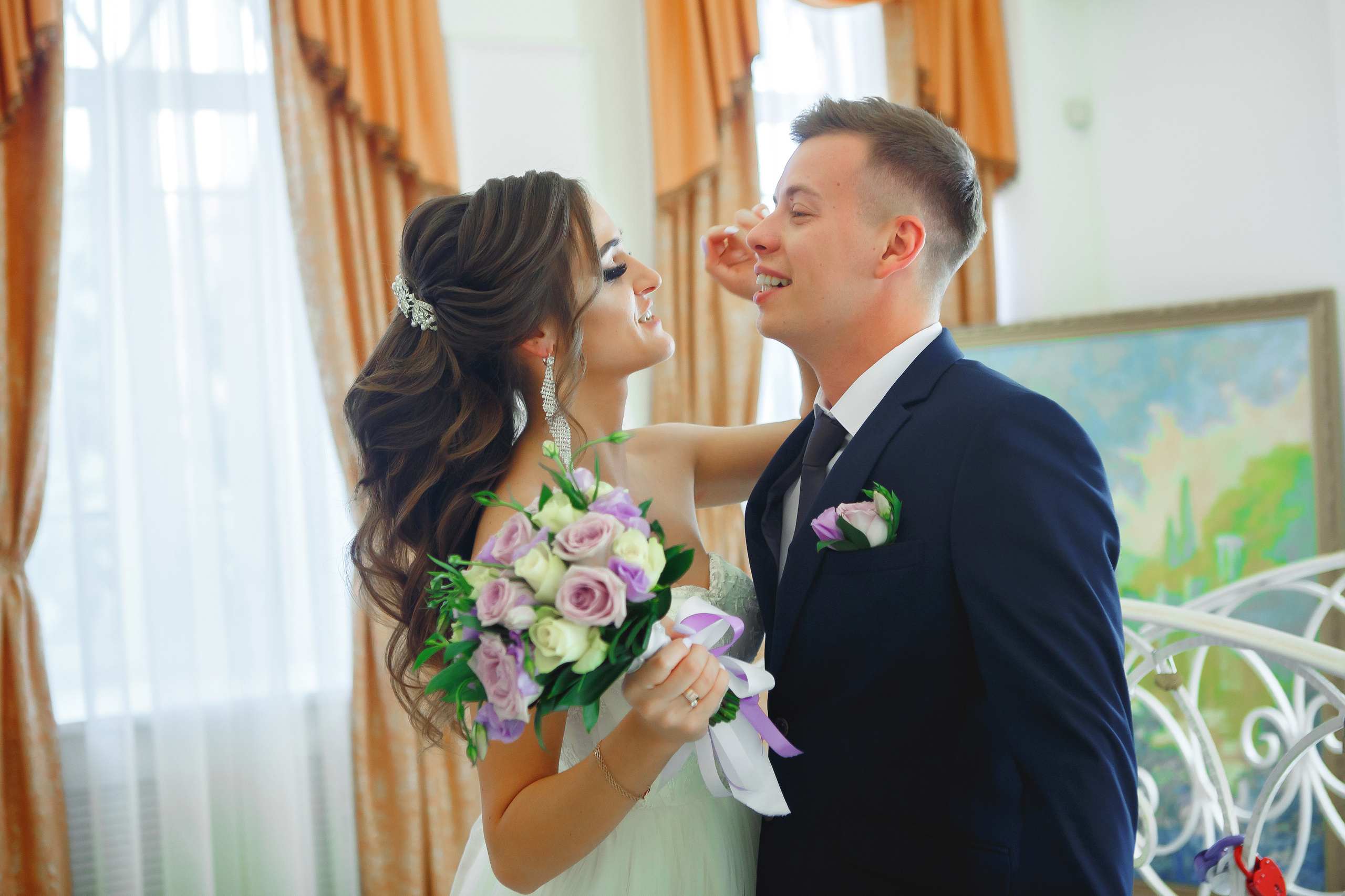 Свадебная фотосессия в ЗАГСе Липецка. Свадебный и портретный Фотограф в Липецке Дмитрий Котюков