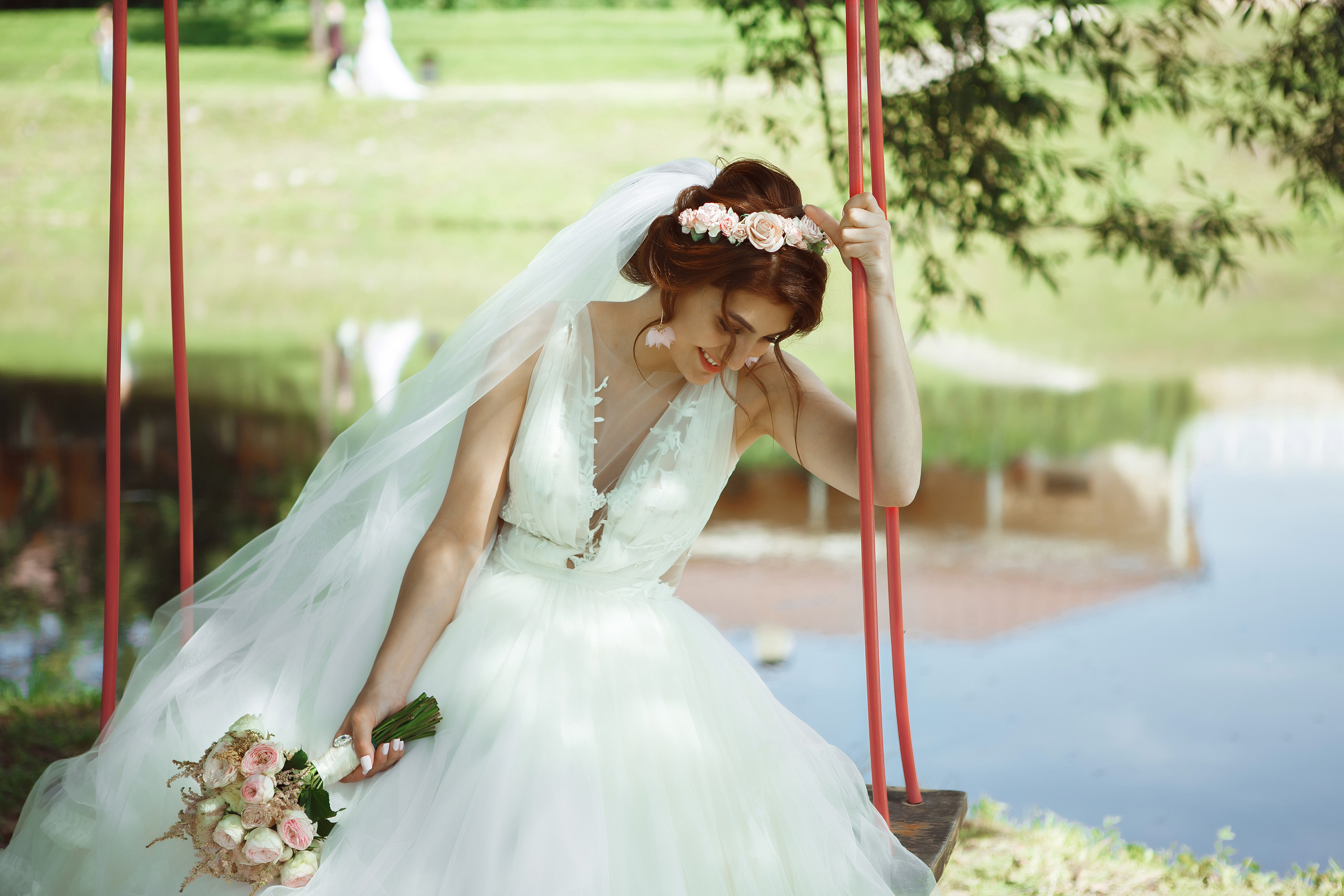 Свадебная фотосессия с салютом в Липецке. Свадебный и портретный Фотограф в Липецке Дмитрий Котюков
