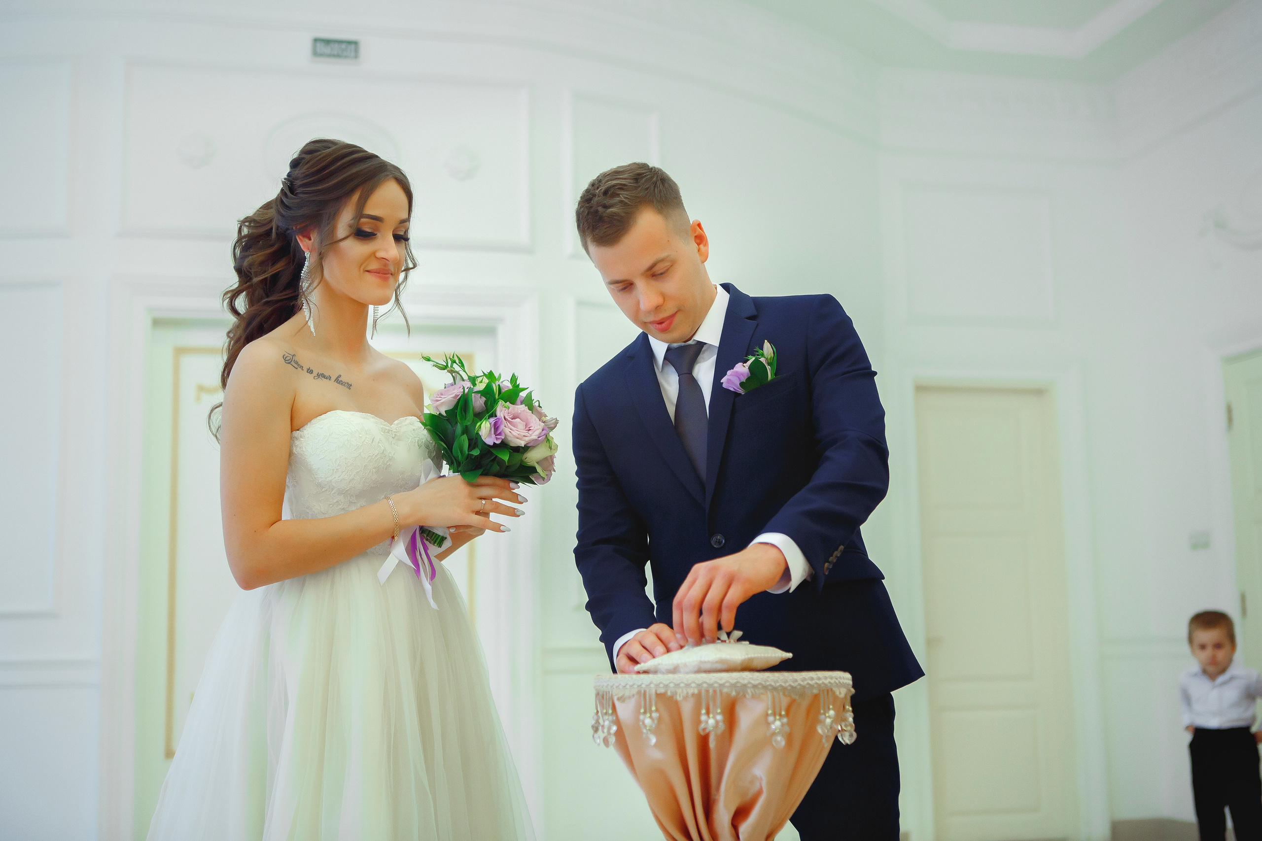 Свадебная фотосессия в ЗАГСе Липецка. Свадебный и портретный Фотограф в Липецке Дмитрий Котюков