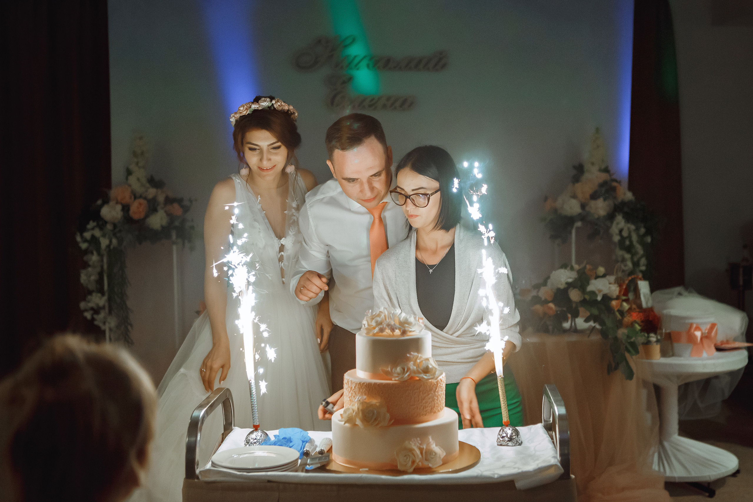 Свадебная фотосессия с салютом в Липецке. Свадебный и портретный Фотограф в Липецке Дмитрий Котюков