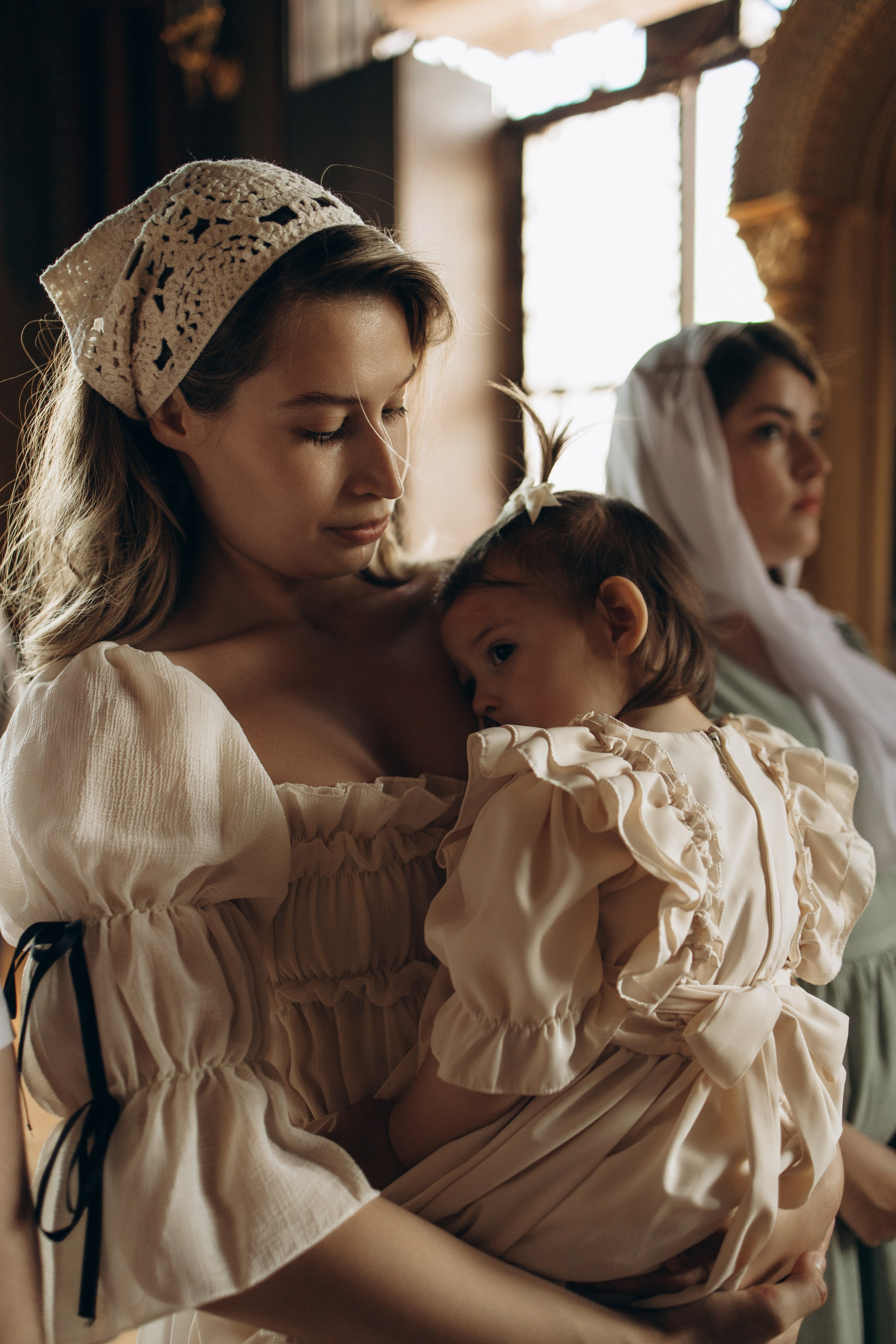 Крещение Стефании. Самый теплый фотограф в Краснодаре Рябоконь Ксения