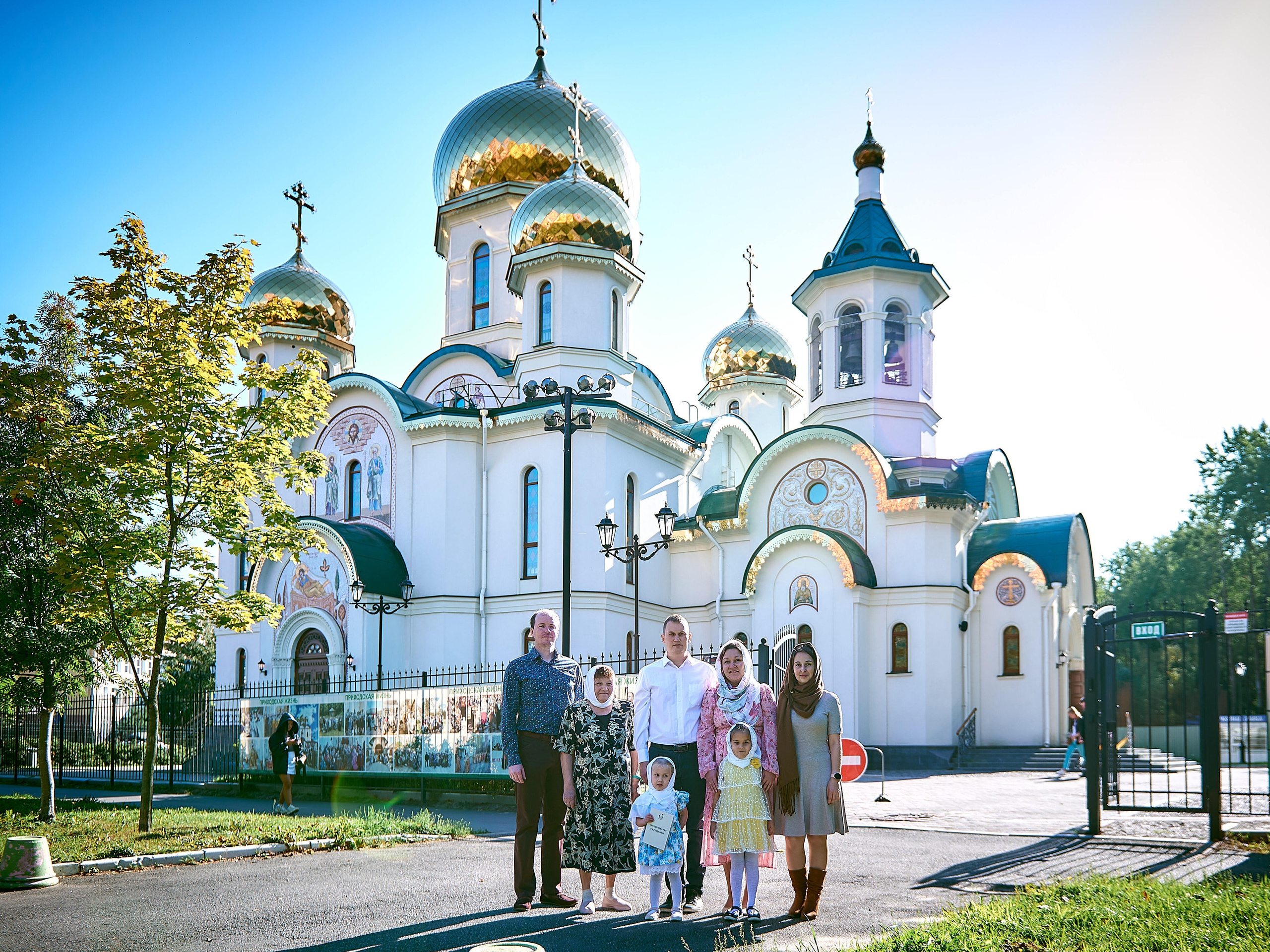 Крещение Кристины | Храм «Спас на Каменке». Свадебный фотограф в Санкт-Петербурге Славин Денис