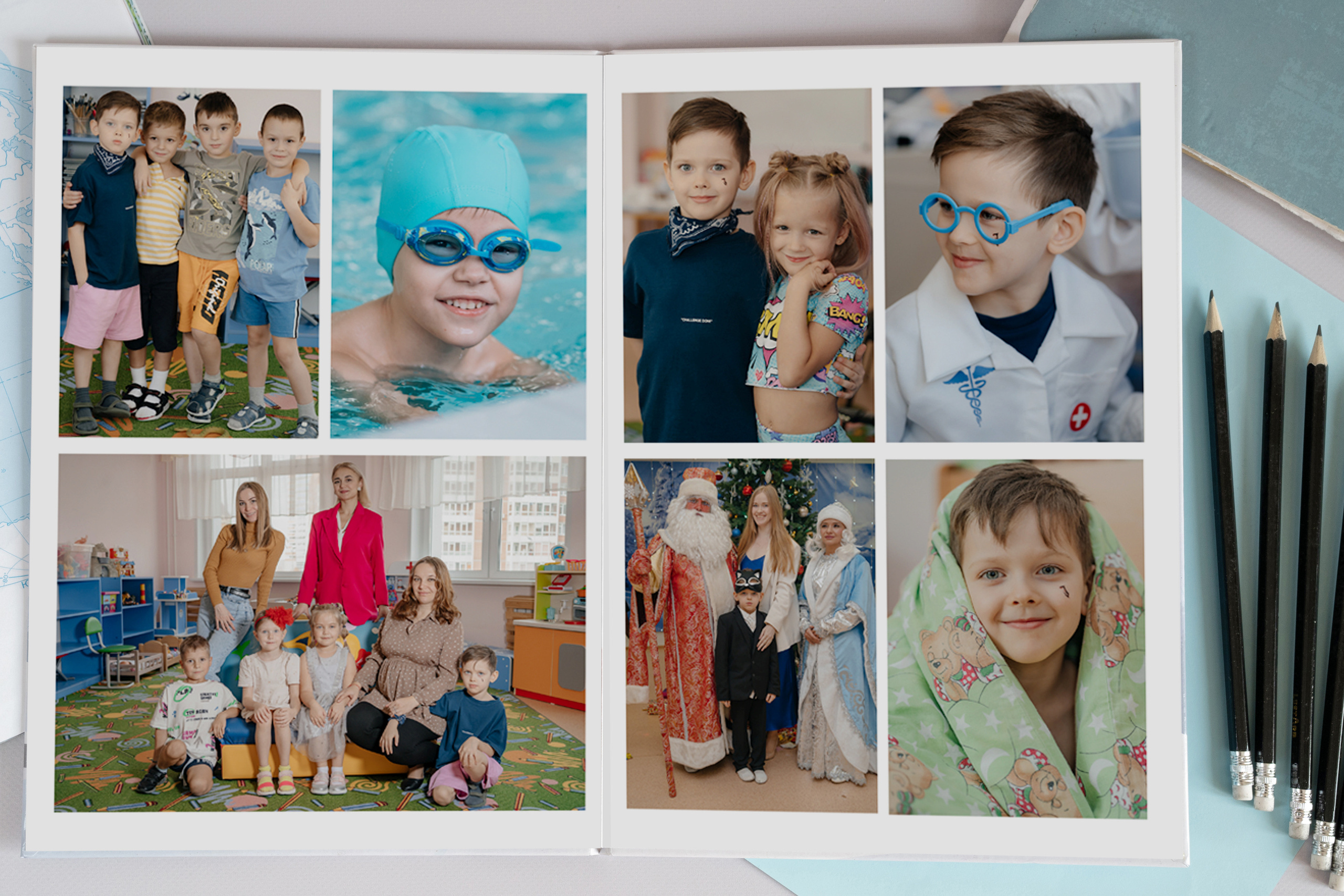 Альбомы в детском саду. Детские выпускные альбомы в Красноярске