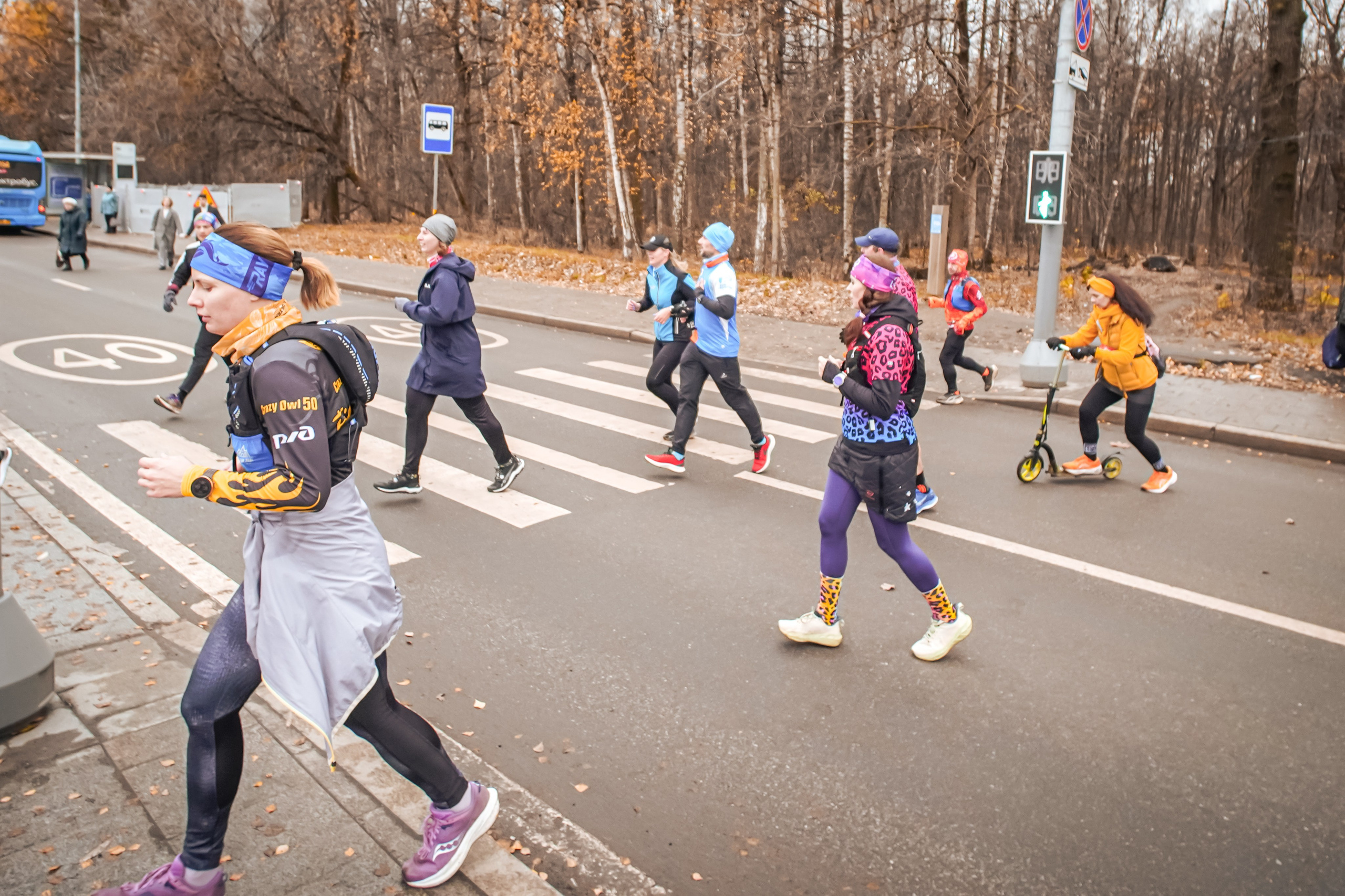 #марафонудома #яuzarun 2024 2-я петля, группа 6:30. Роман Капилюшов. Бег. Фото. Видео. г. Люберцы