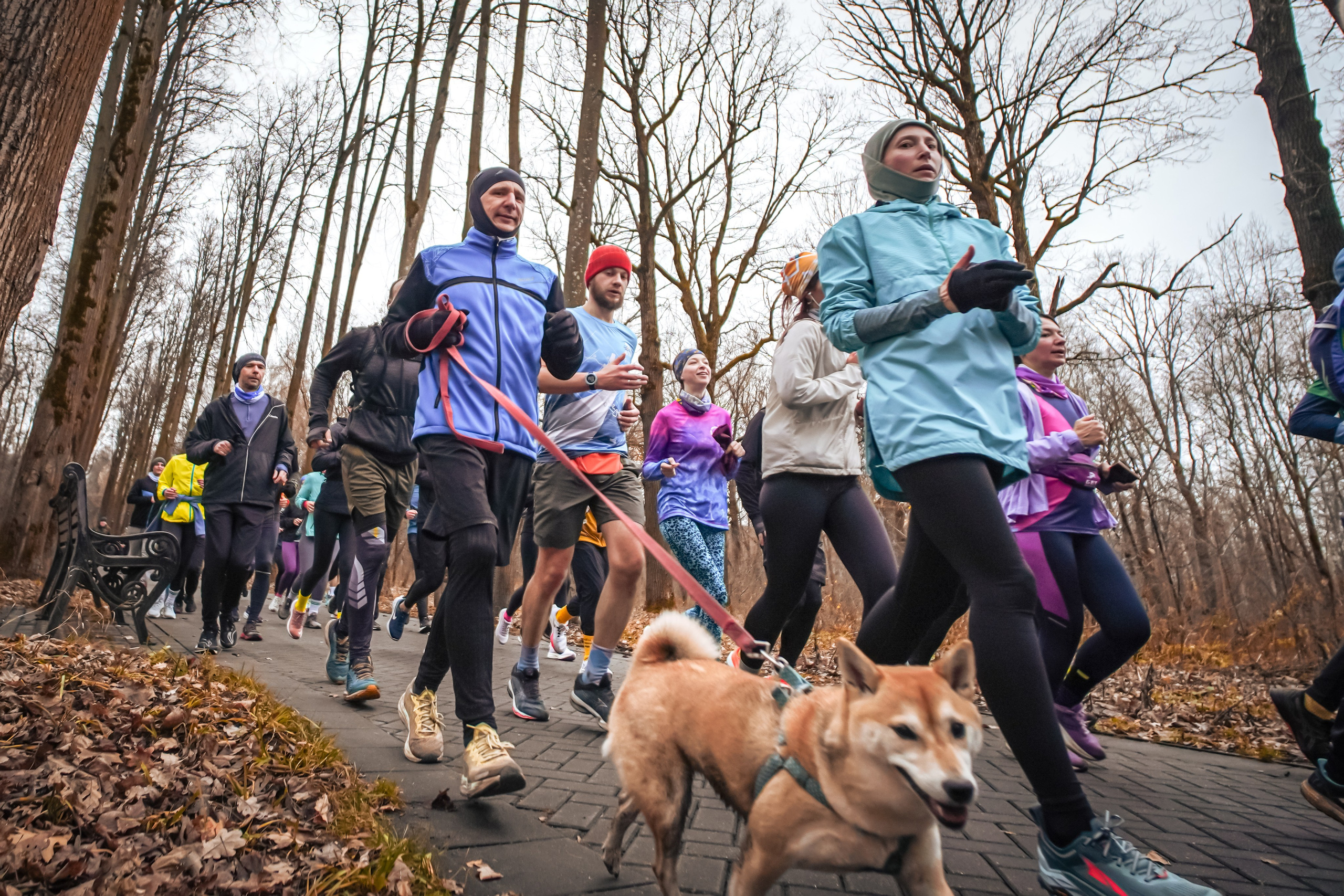 #марафонудома #яuzarun 2024 2-я петля, группа 6:30. Роман Капилюшов. Бег. Фото. Видео. г. Люберцы