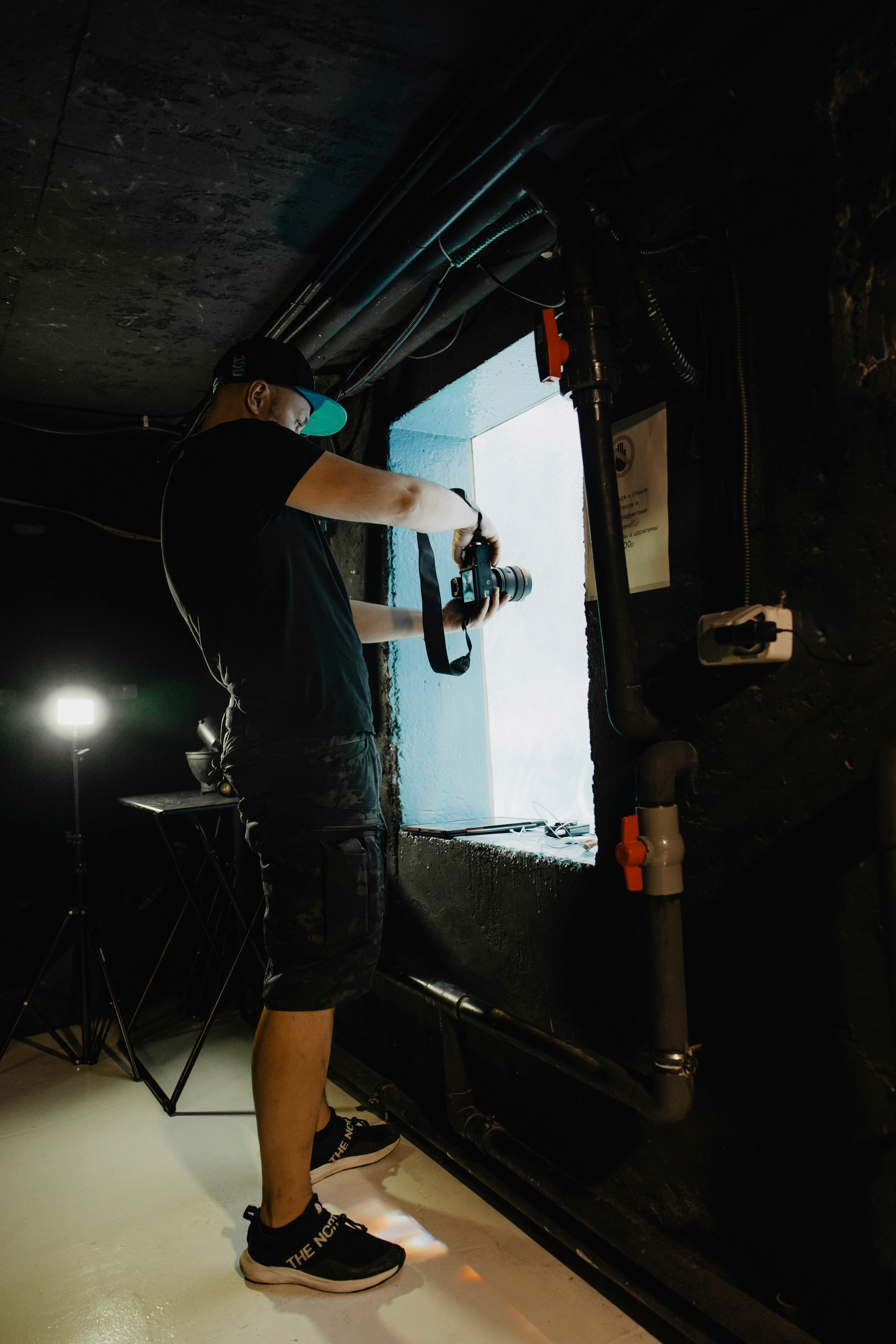 Skate Diving. Creative photographer Denis Klero