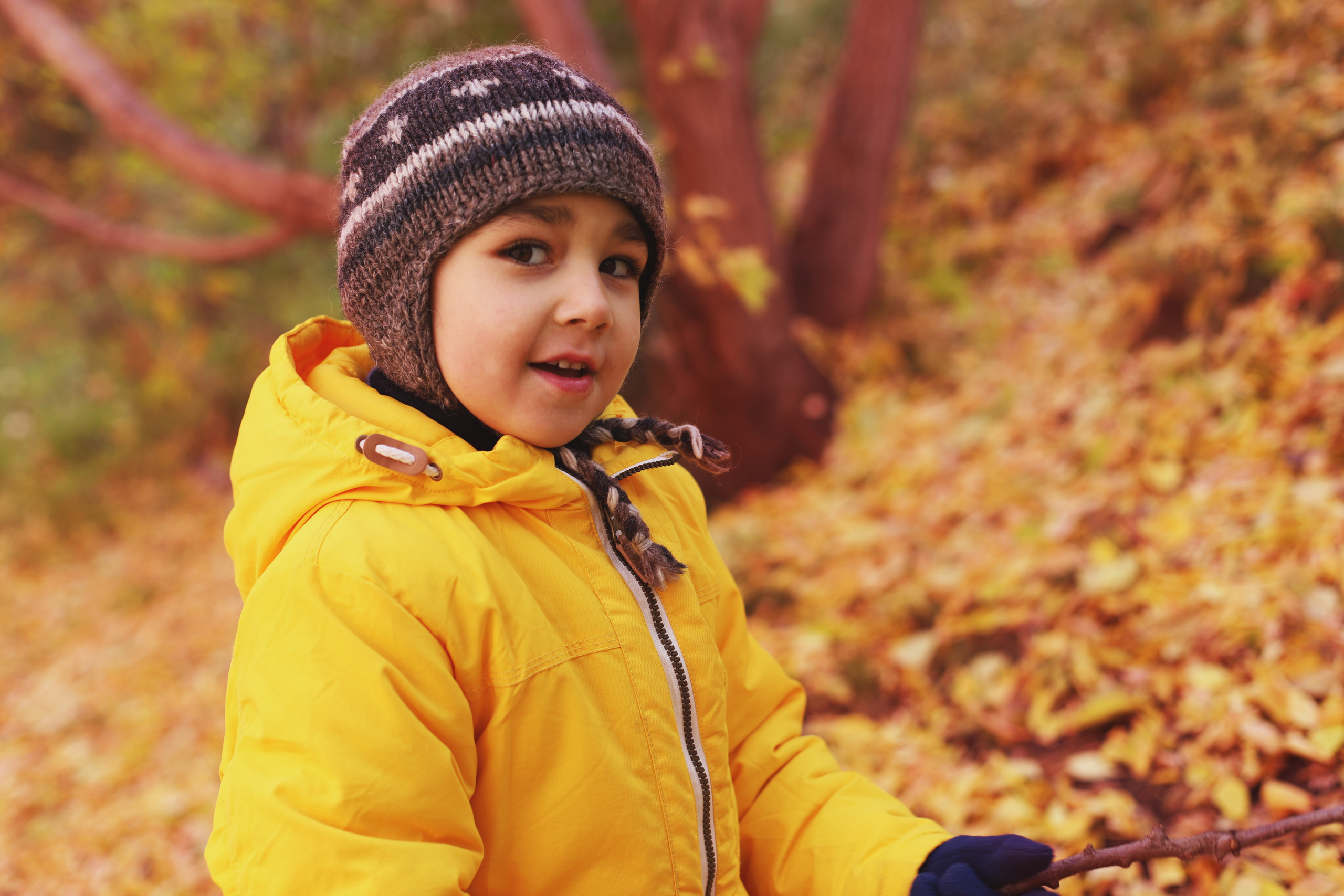 Желтая осень. Семейный и детский фотограф в Красноярске Анна Шори