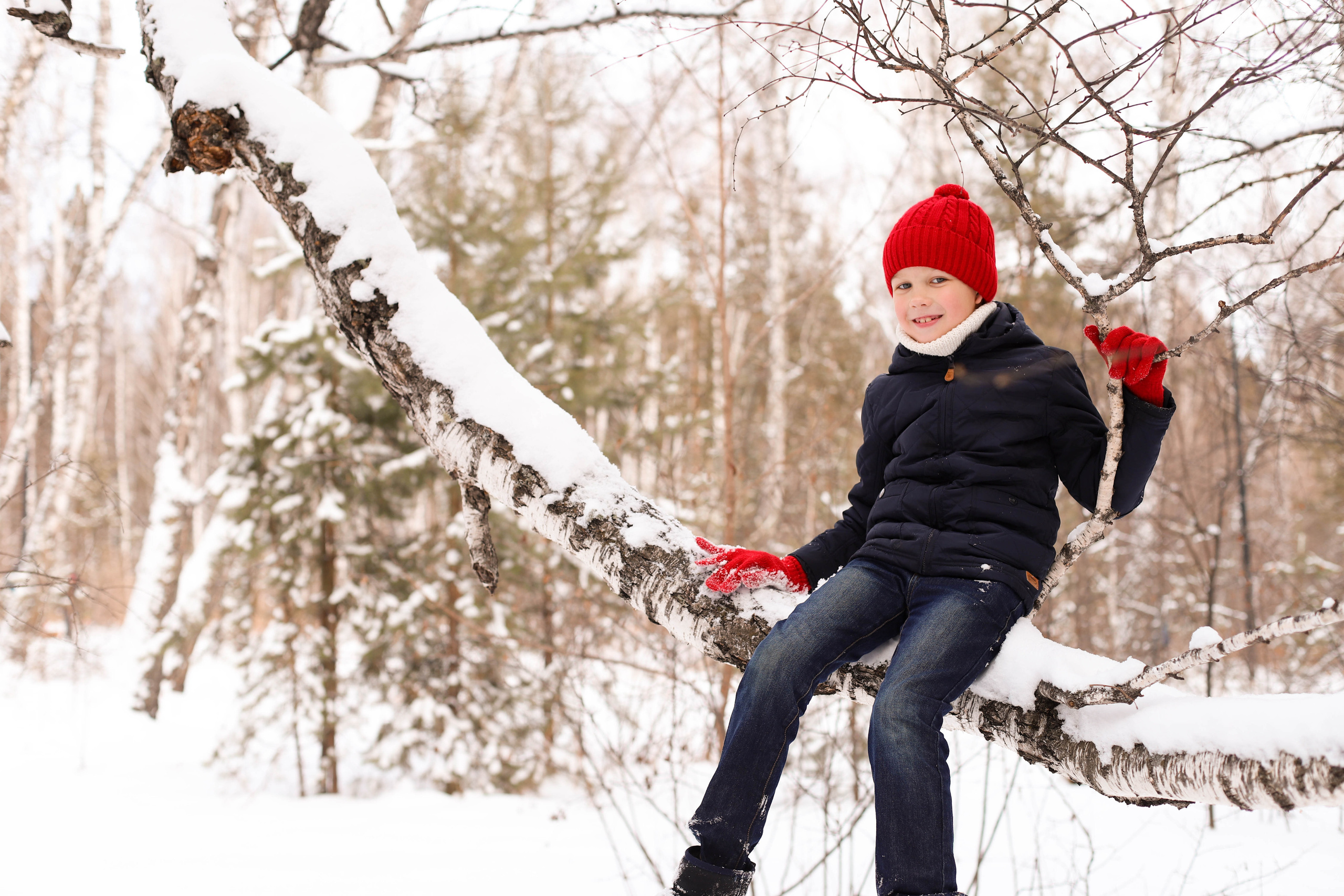 Зимнее. Семейный и детский фотограф в Красноярске Анна Шори