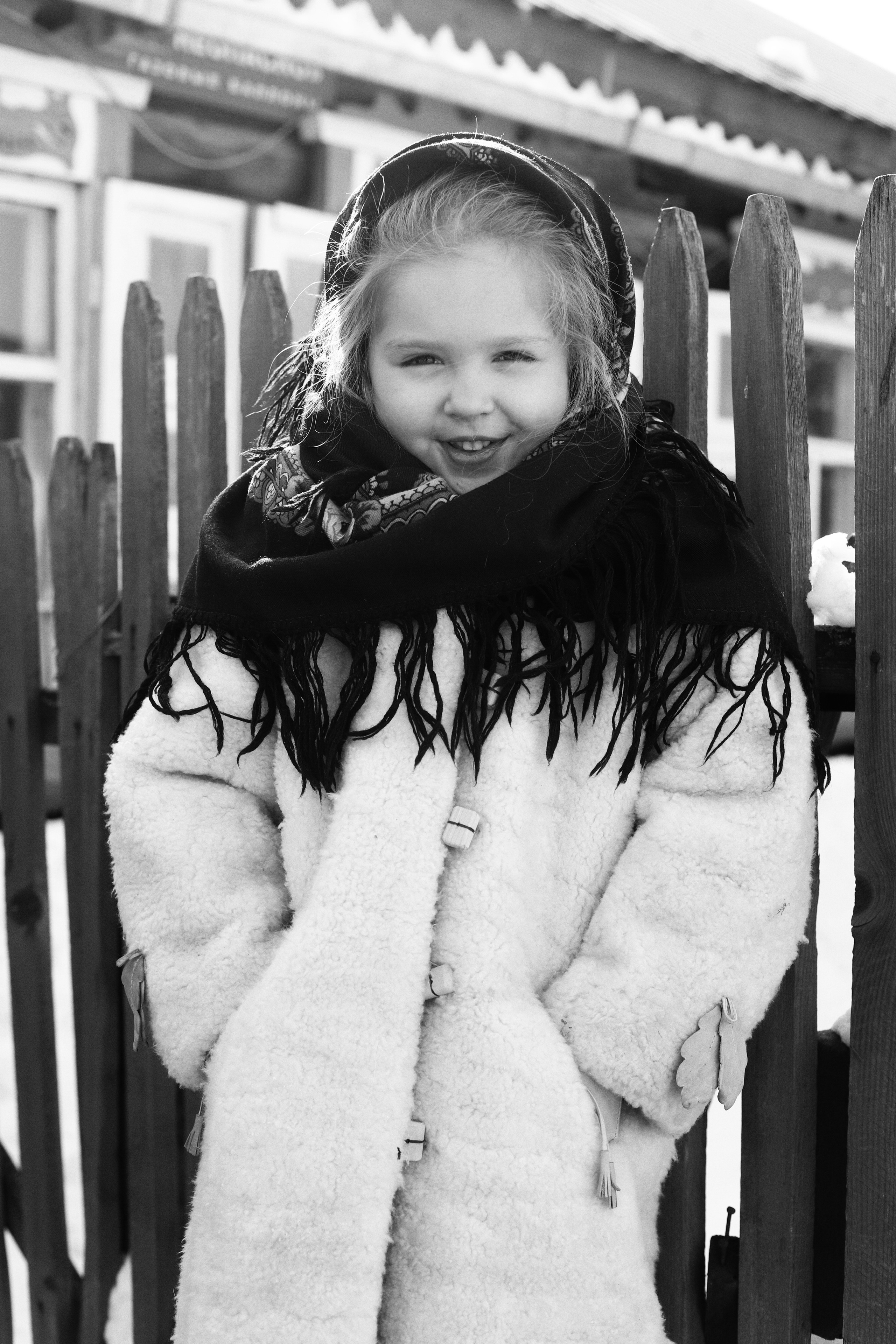 Зимнее ретро. Семейный и детский фотограф в Красноярске Анна Шори