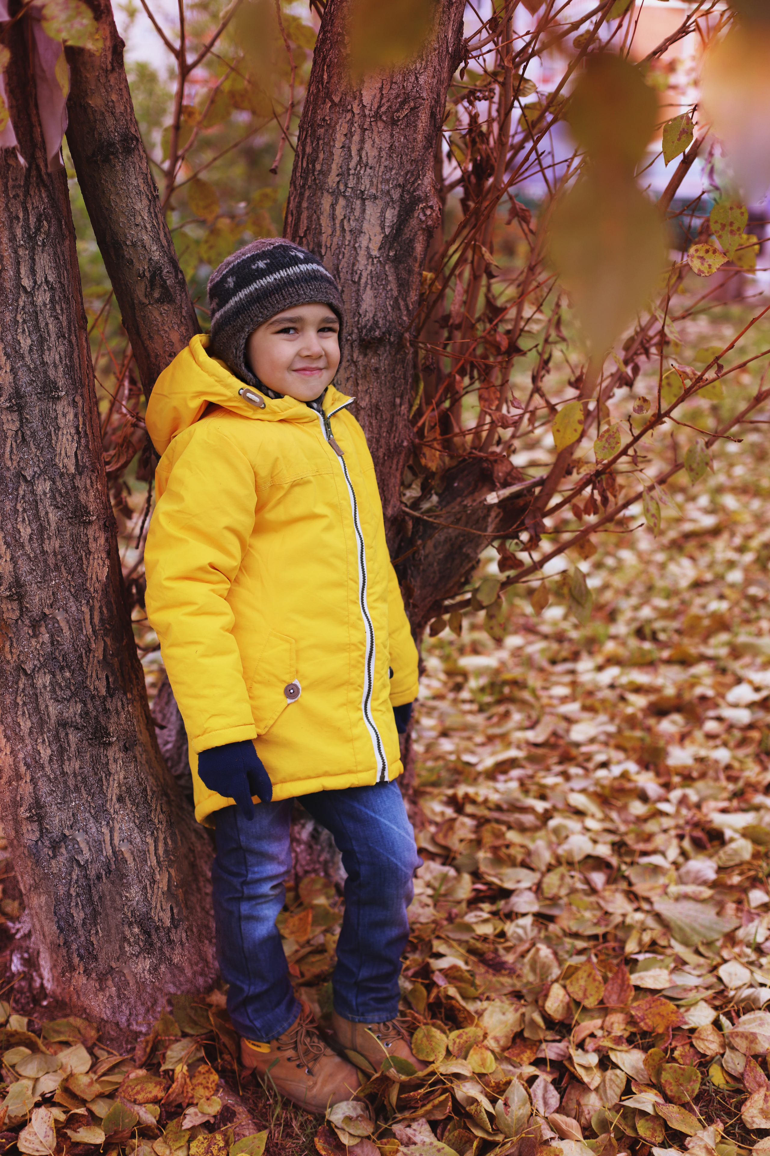 Желтая осень. Семейный и детский фотограф в Красноярске Анна Шори
