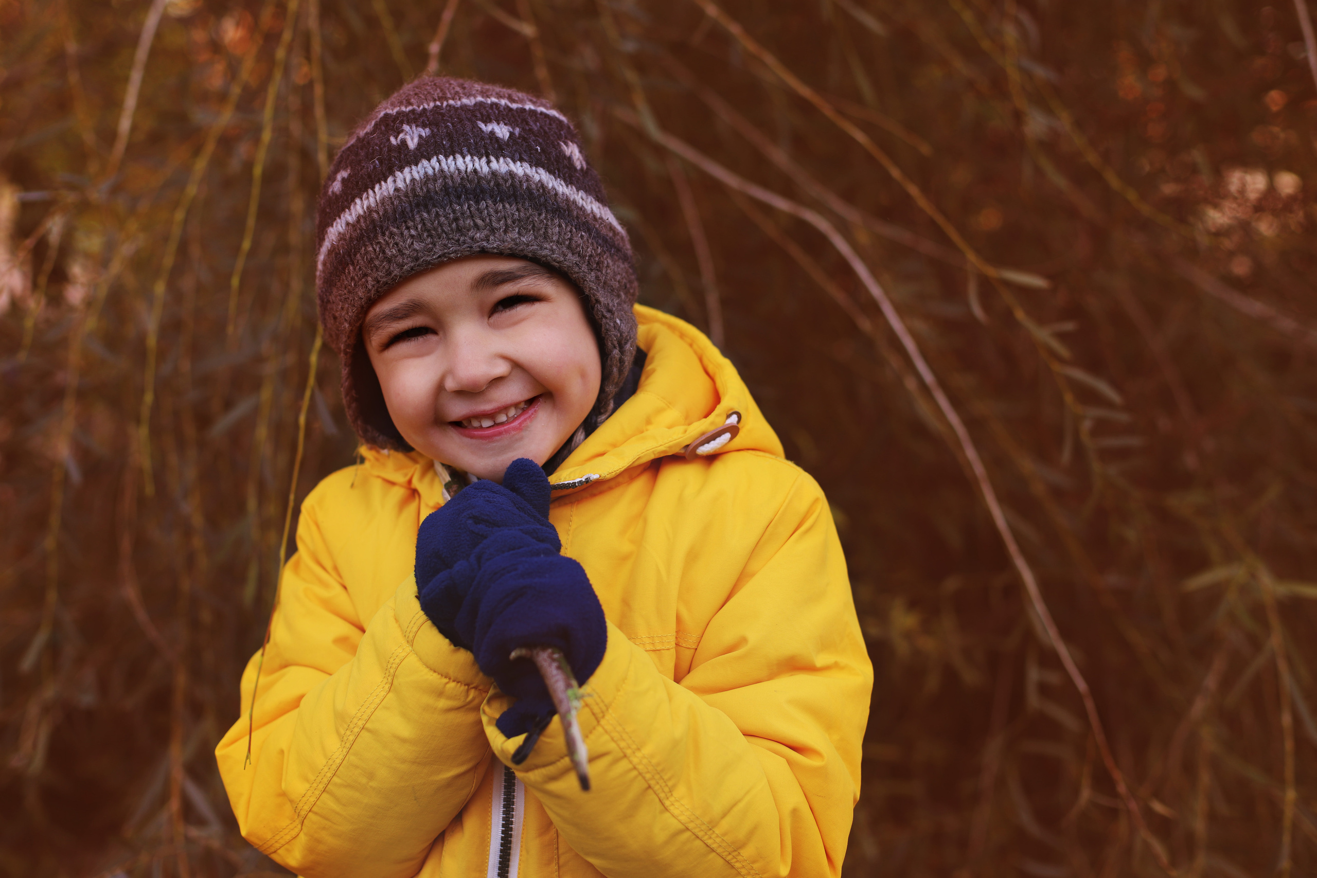 Желтая осень. Семейный и детский фотограф в Красноярске Анна Шори