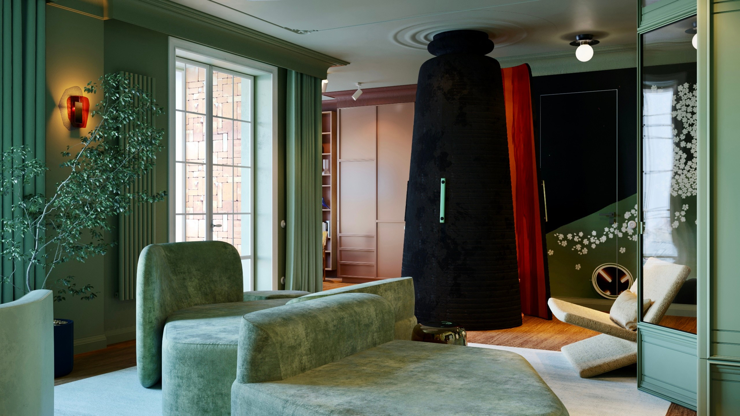 «СЕЛАДОН». Apolonov Interiors проектирование авторских интерьеров