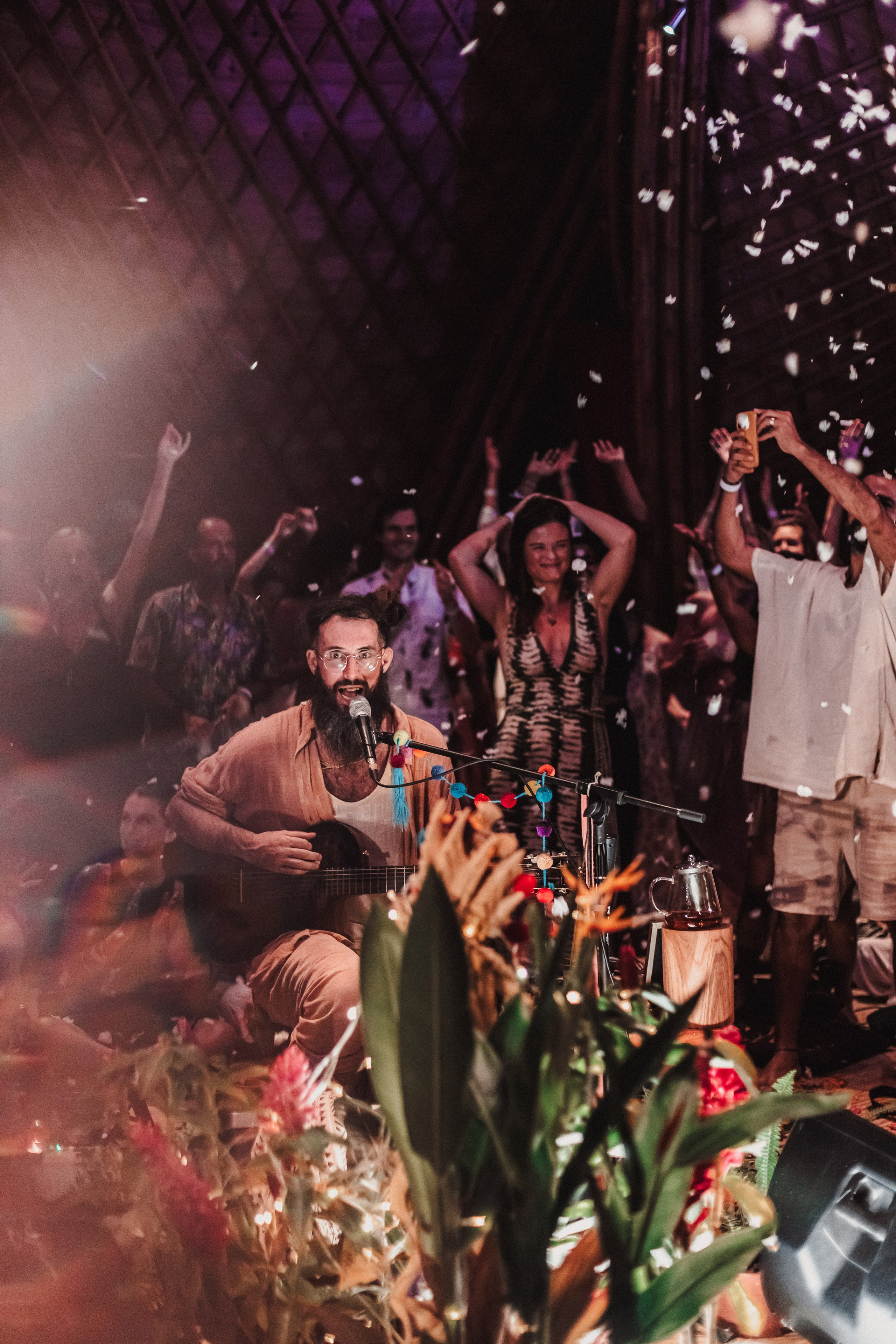 Hanuman Project kirtan at Alchemy march. Mariam Bagdasaryan