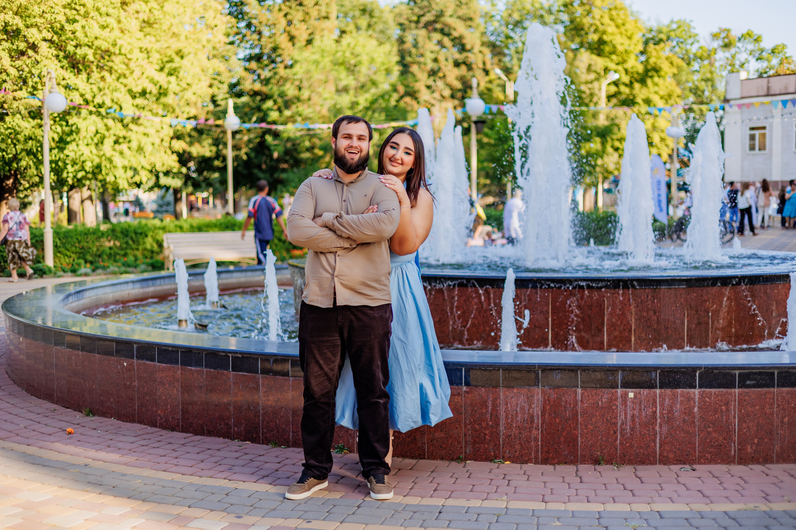 Прогулка в парке. Свадебный и семейный фотограф в Армавире