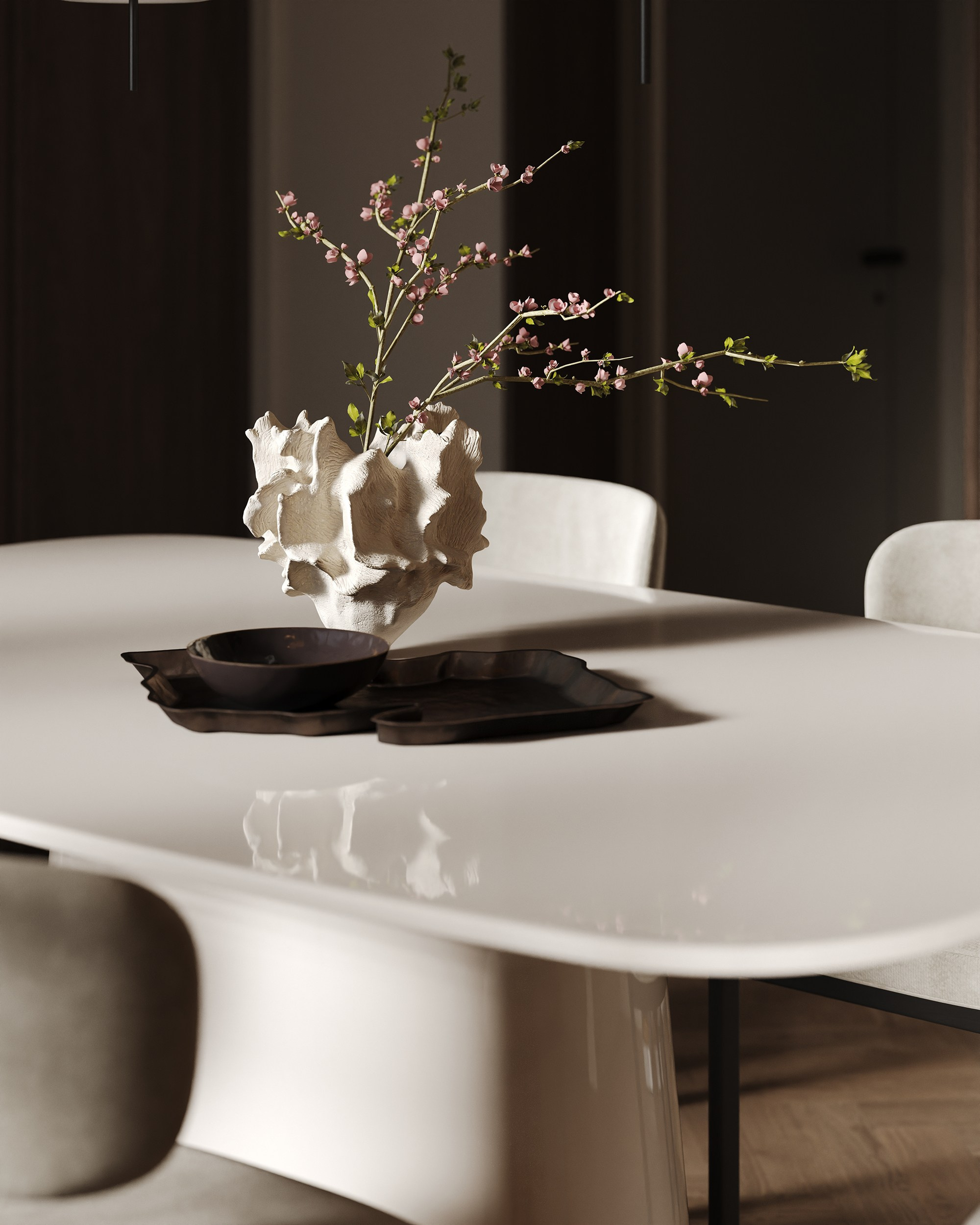 Кухня-гостиная «Одинарка». 3D визуализация интерьера Надежда Соколова