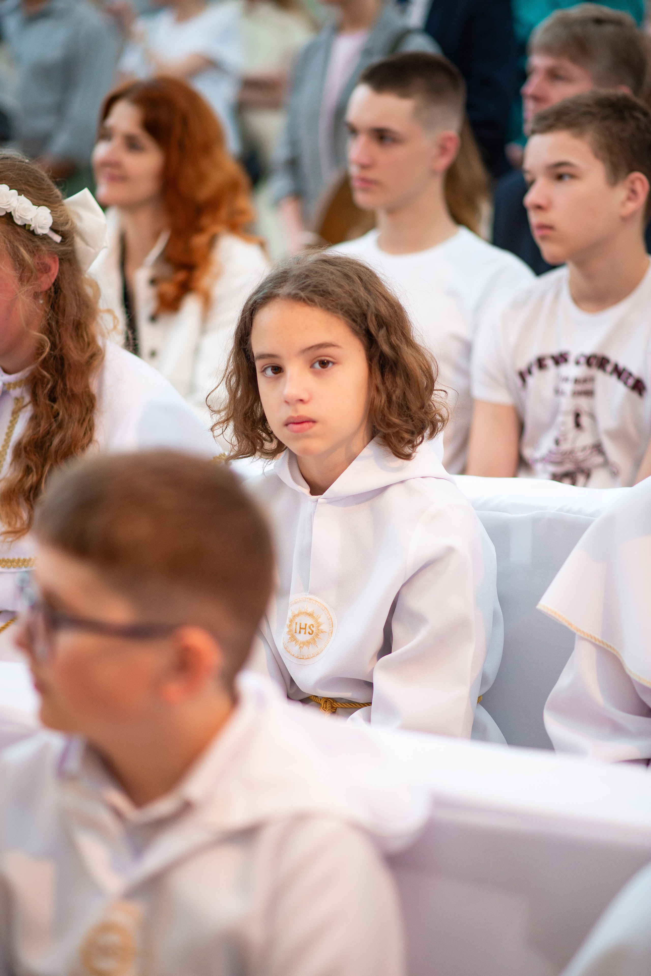 Первая комуния в Костёле св. Роха. Семейный фотограф на выписку из роддома и крещение Минск Настя Гришук