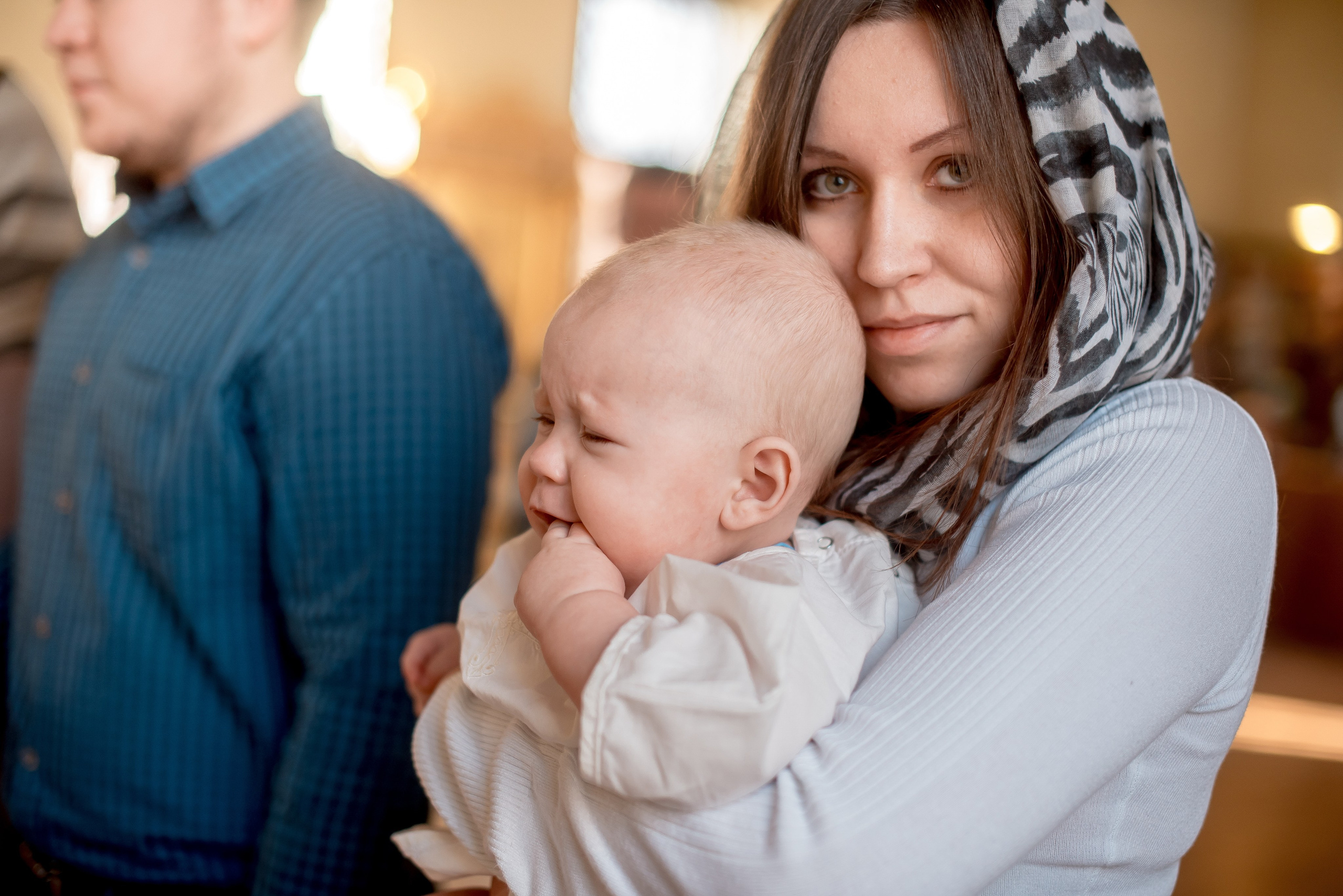 Крещение Максима. Фотограф Мария Стрелкова