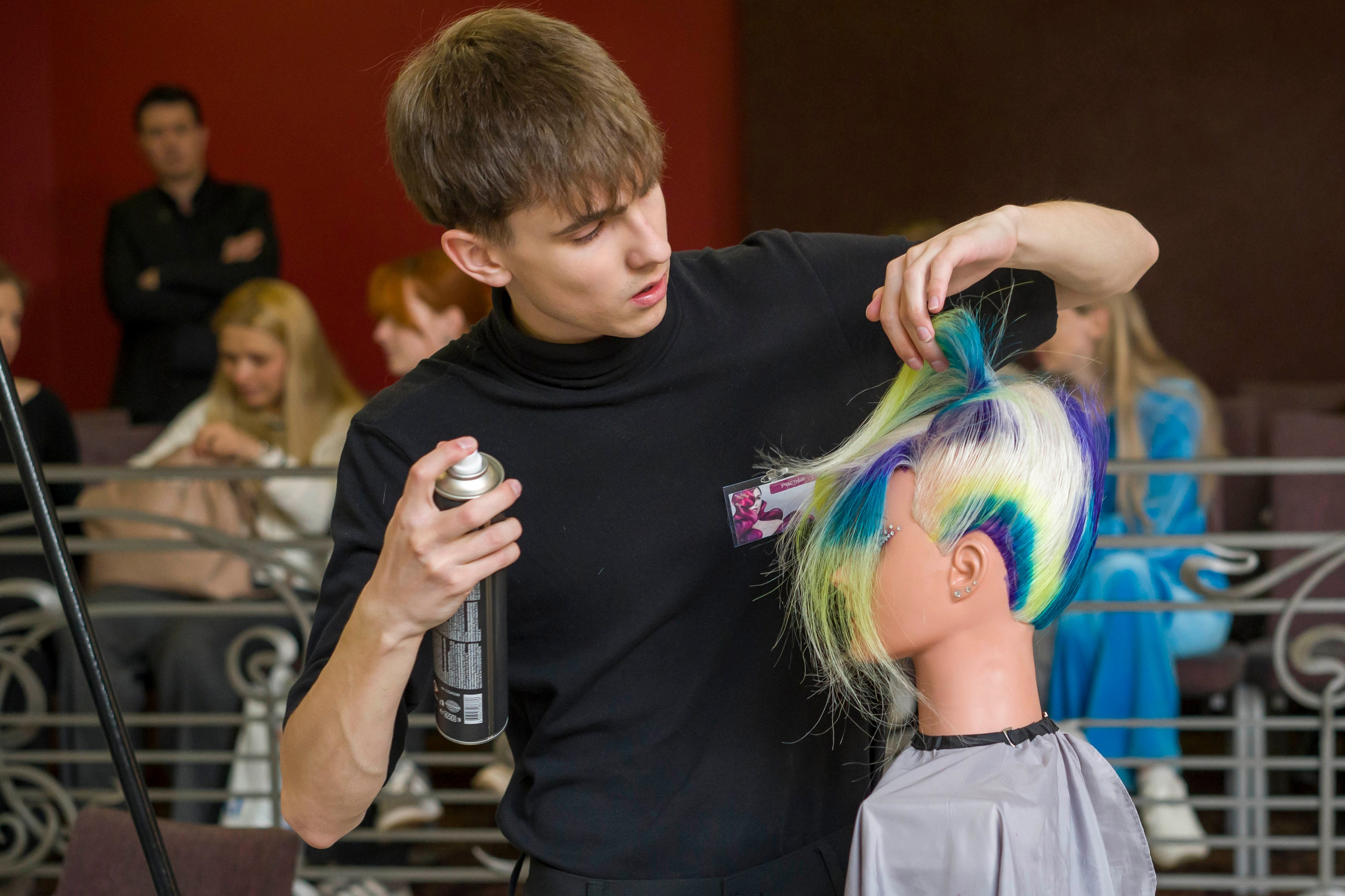 Парикмахерское искусство. Фотограф в Санкт-Петербурге. Репортажная и все съёмки для бизнеса