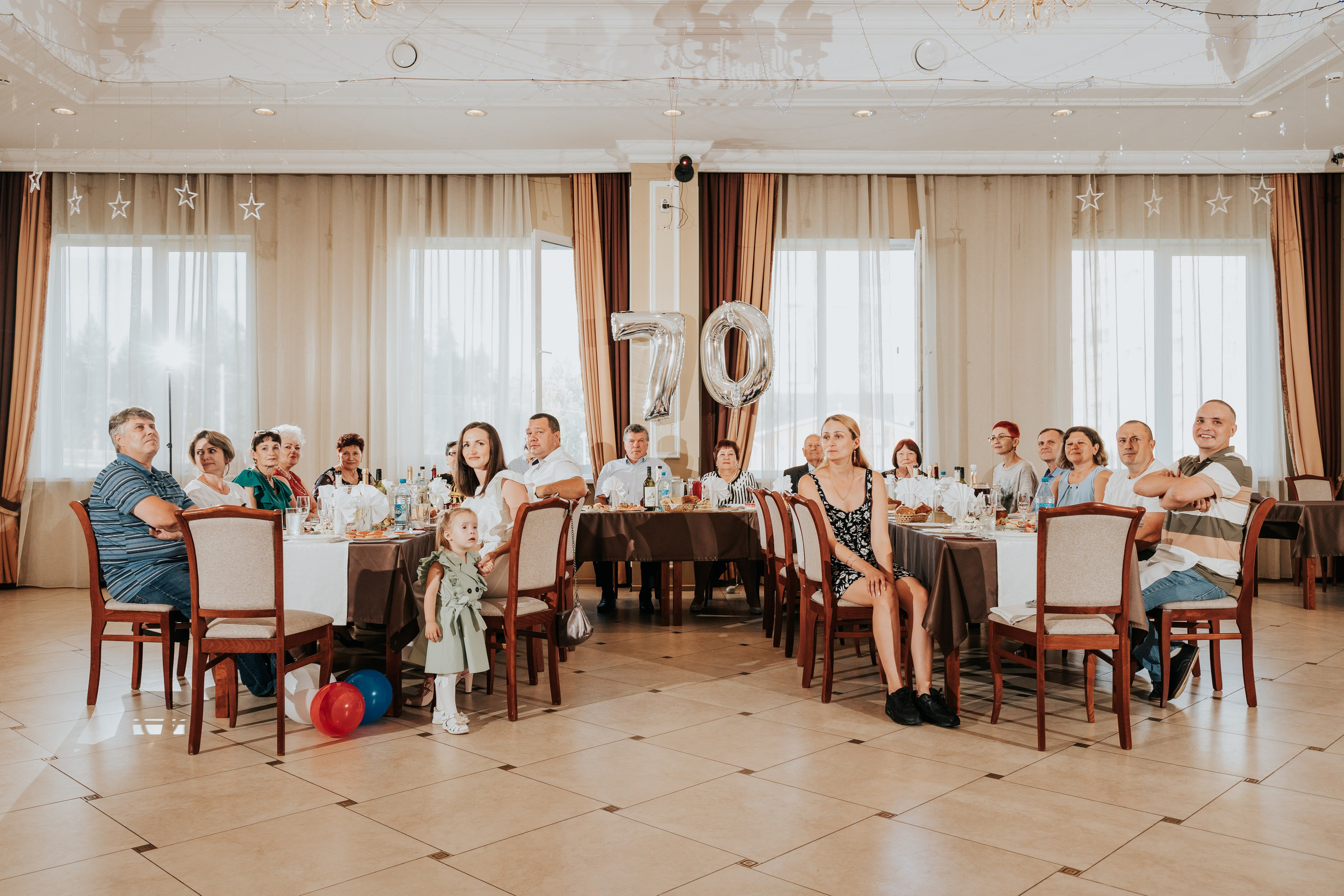 Юбилей 70 лет. Репортажный фотограф Красноярск