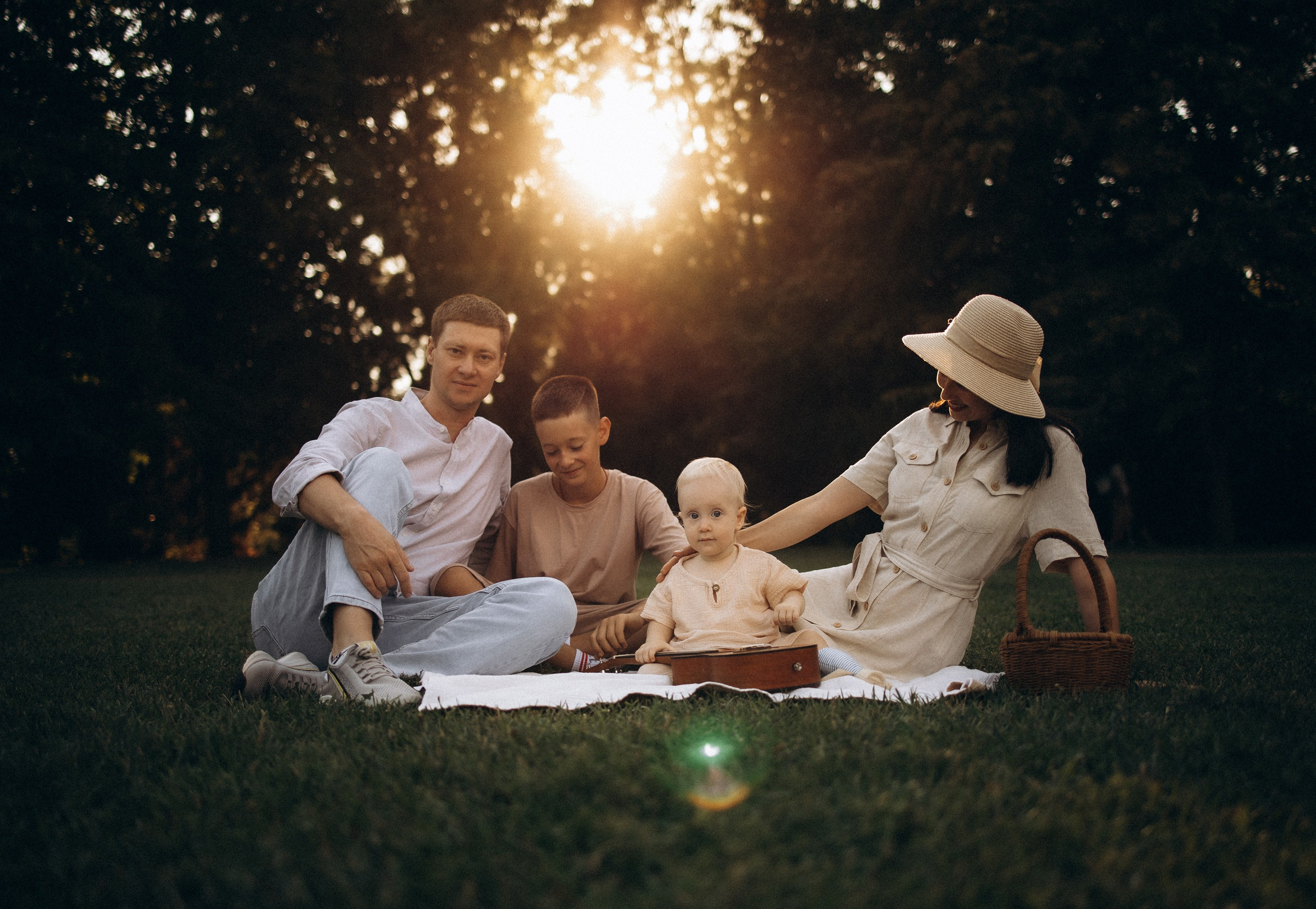Дендрарий. Семейный фотограф в Краснодаре Храмова Анна