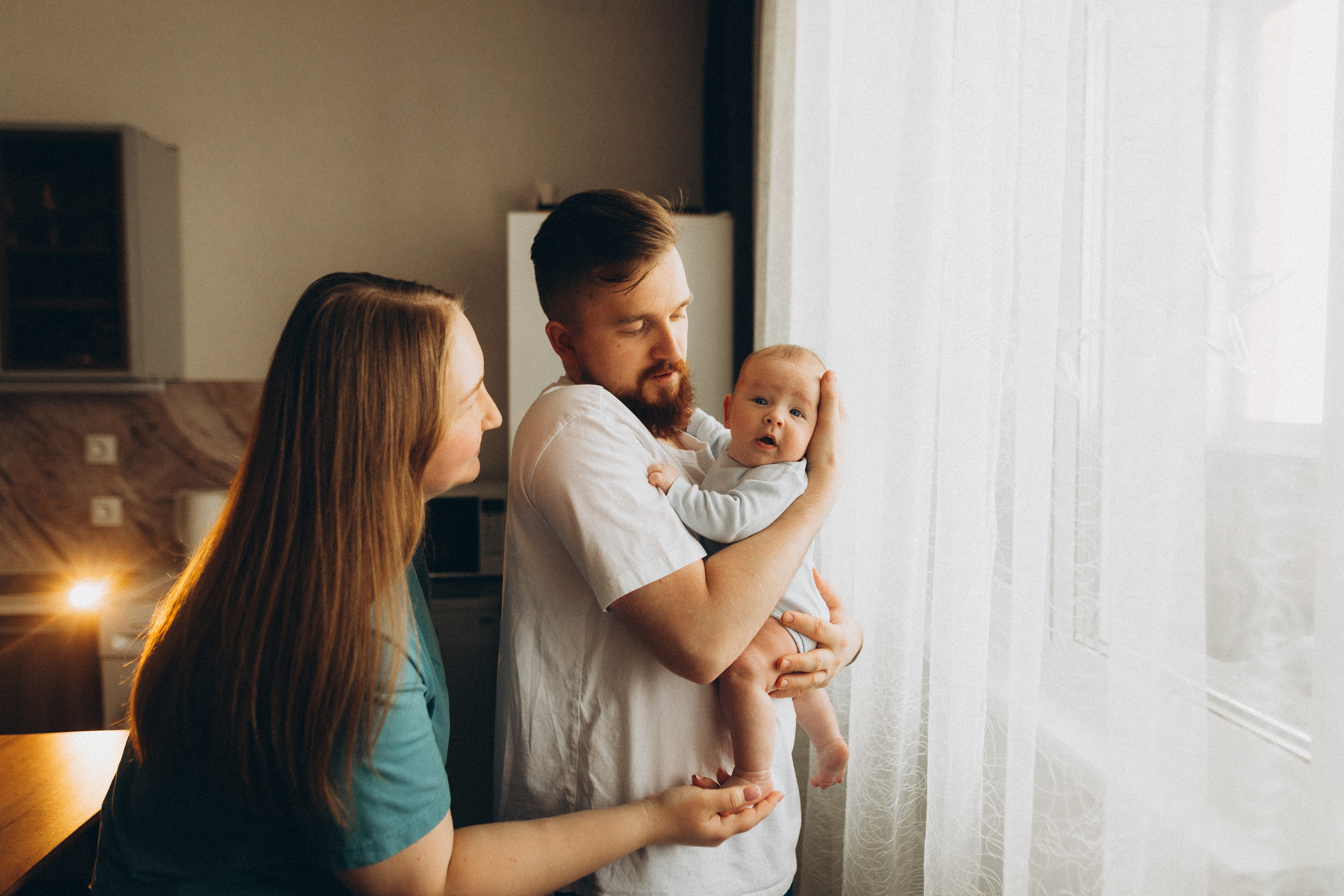 Илья, Полина и Макар