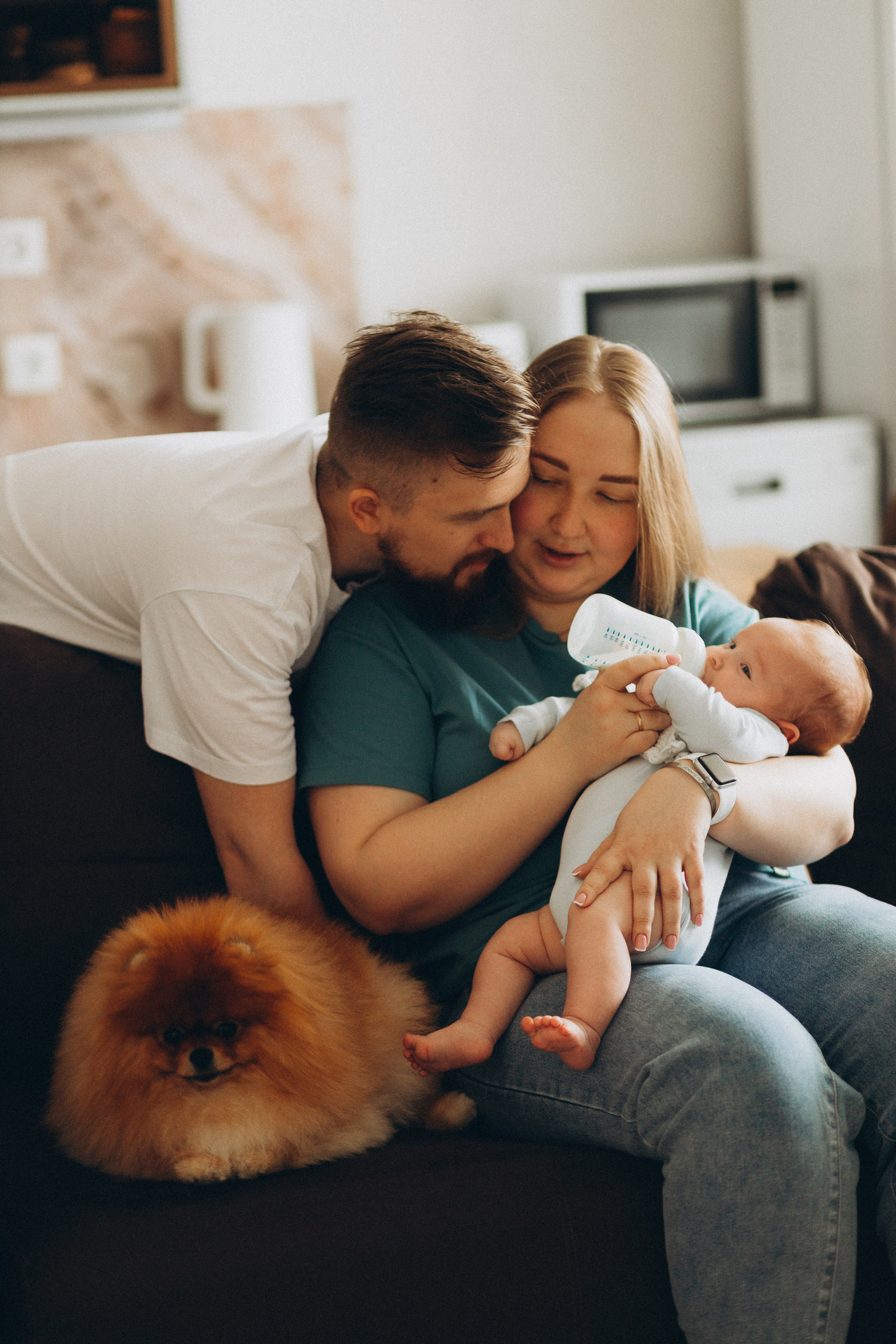 Илья, Полина и Макар