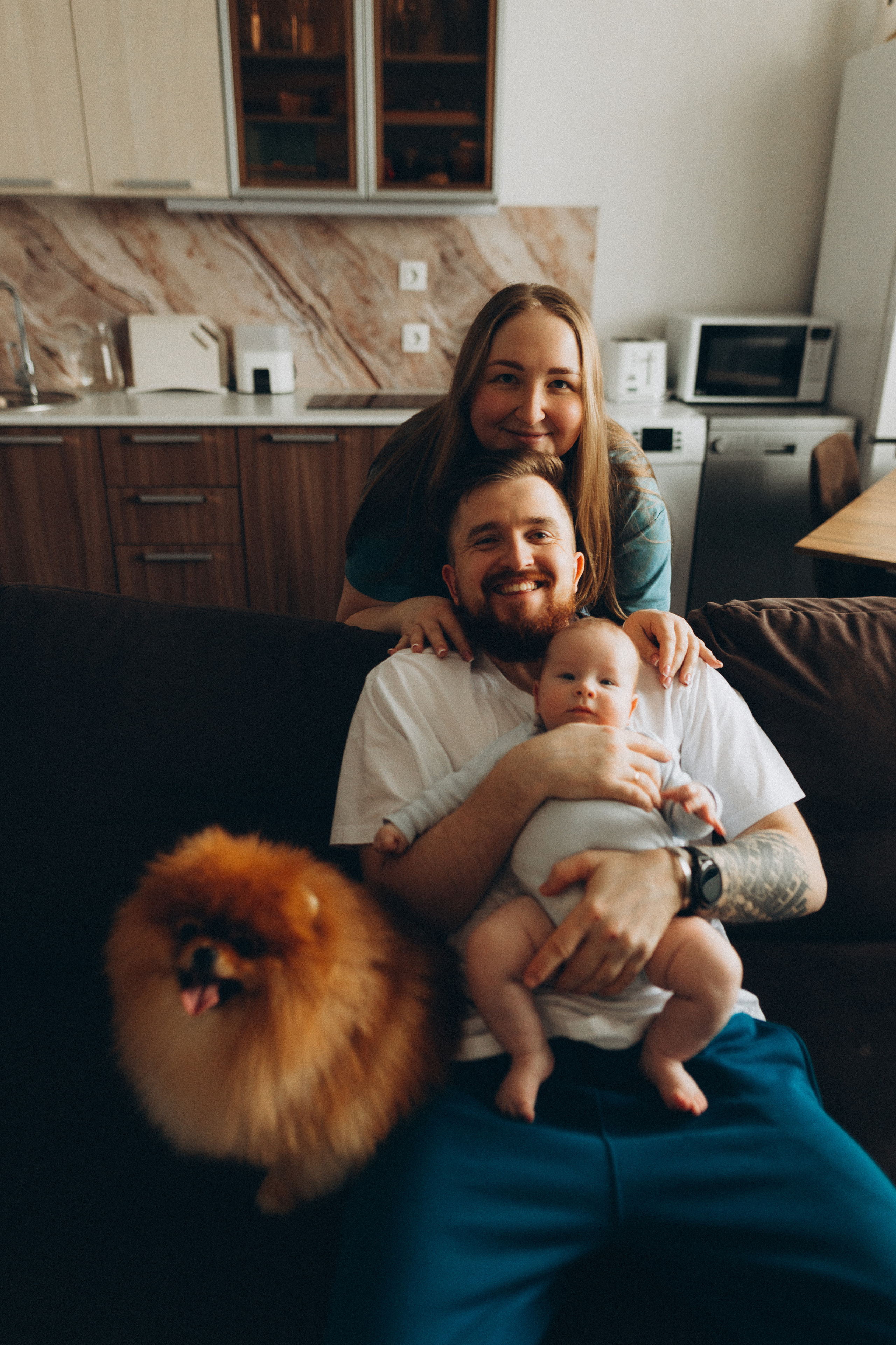 Илья, Полина и Макар