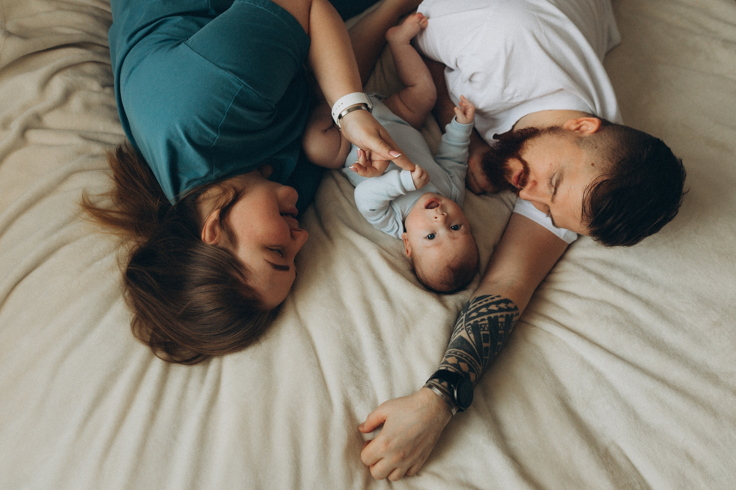 Илья, Полина и Макар