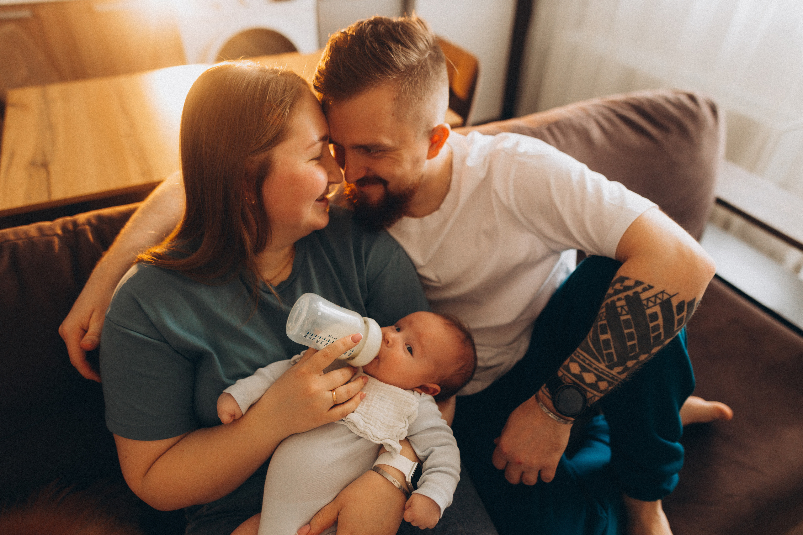 Илья, Полина и Макар