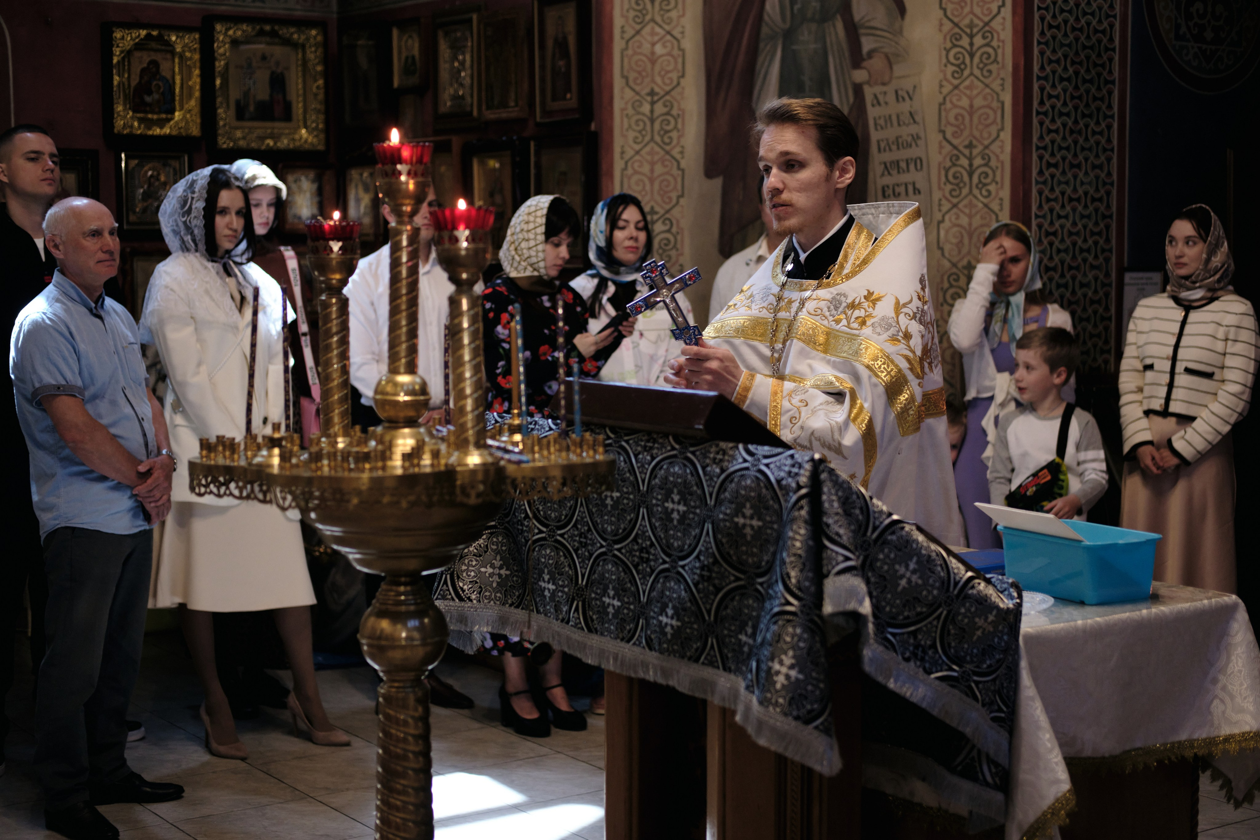 Крещение младенца. Фотограф в Анапе и Краснодаре Тина