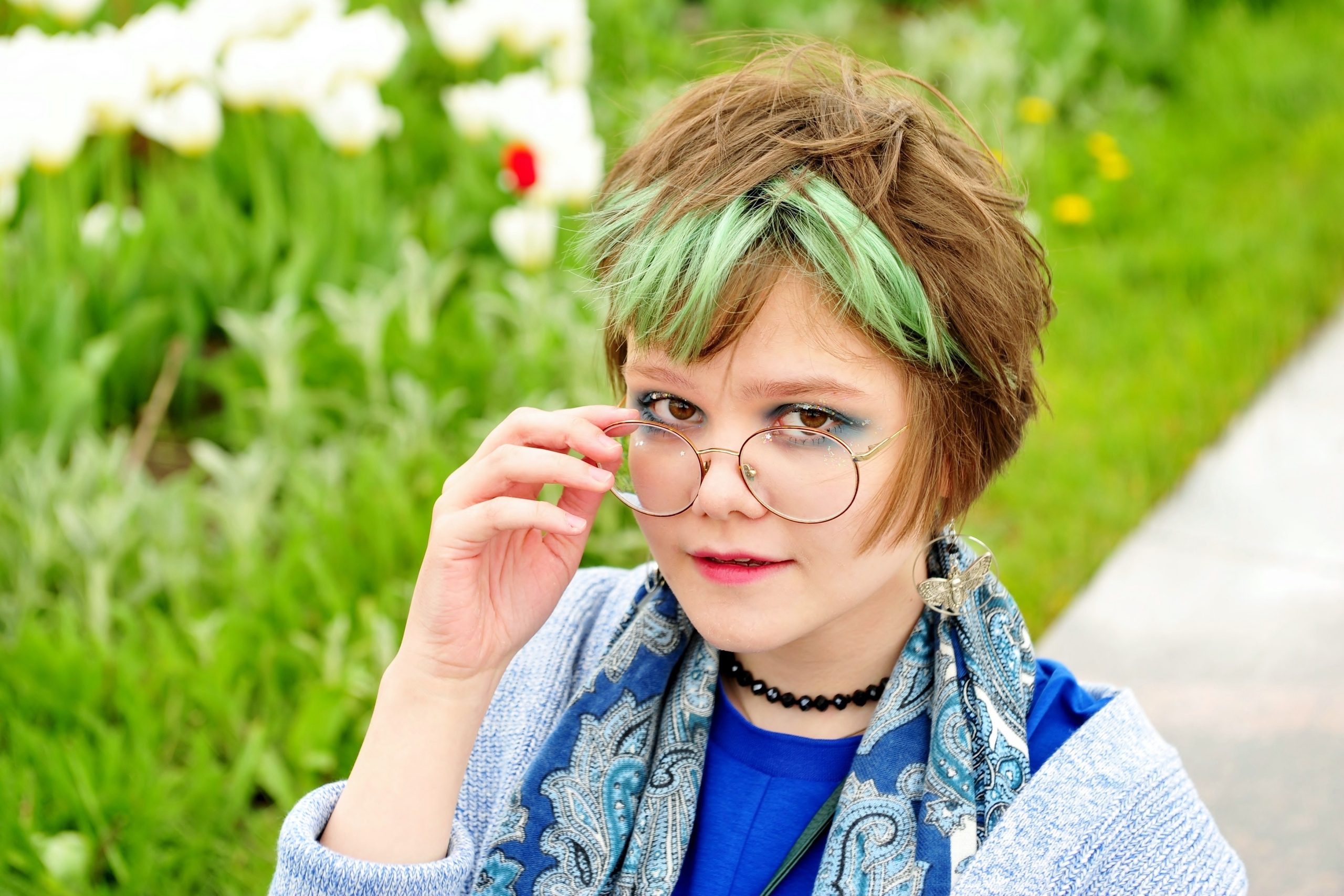 Последний Звонок на Поклонной Горе (уличная фотосессия 9-классников). Свадебный и семейный фотограф в Москве Ирина Гончарова