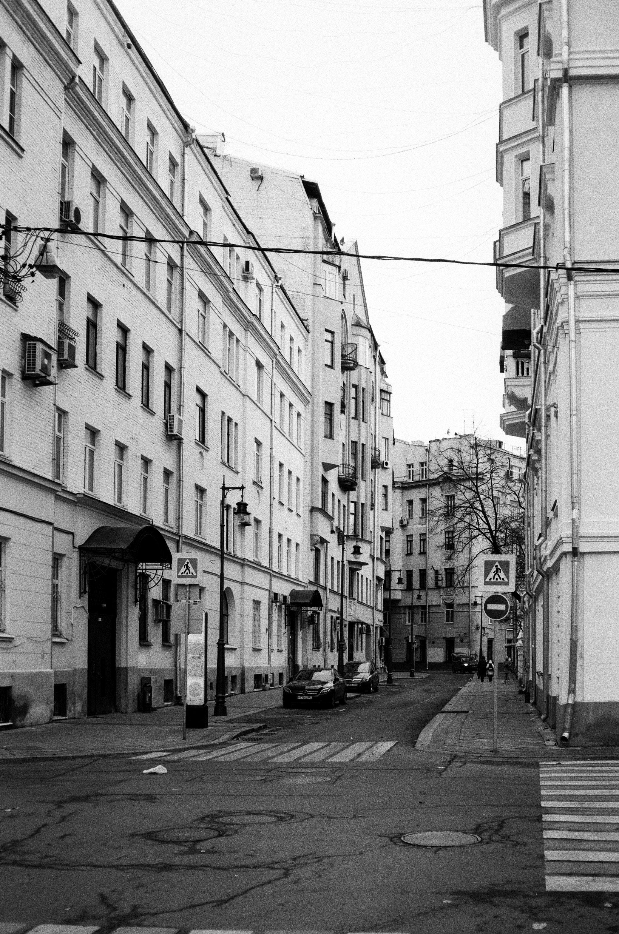 Чистые пруды, Покровка, Потаповский переулок / Ricoh FF-1