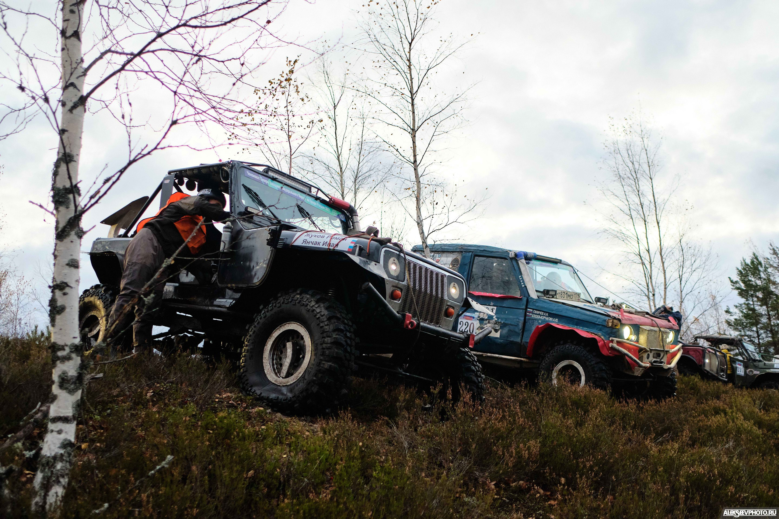 2021.10.17 — Финал чемпионата СЗФО по трофи-рейдам — 1 день. Фотограф Алексей Алексеев