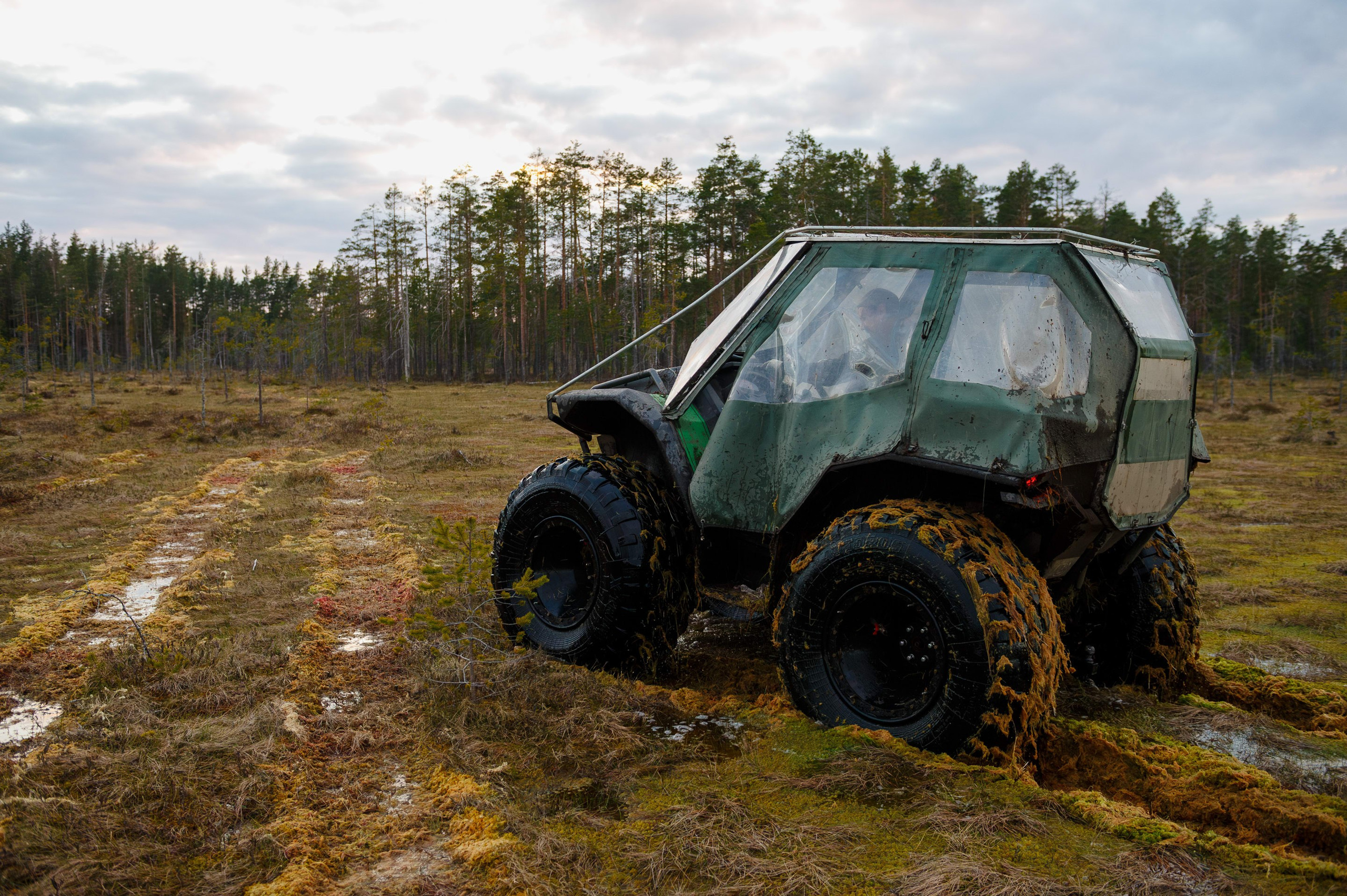 Ленинград-трофи 2024 — Вездеход Секач промо. Фотограф Алексей Алексеев