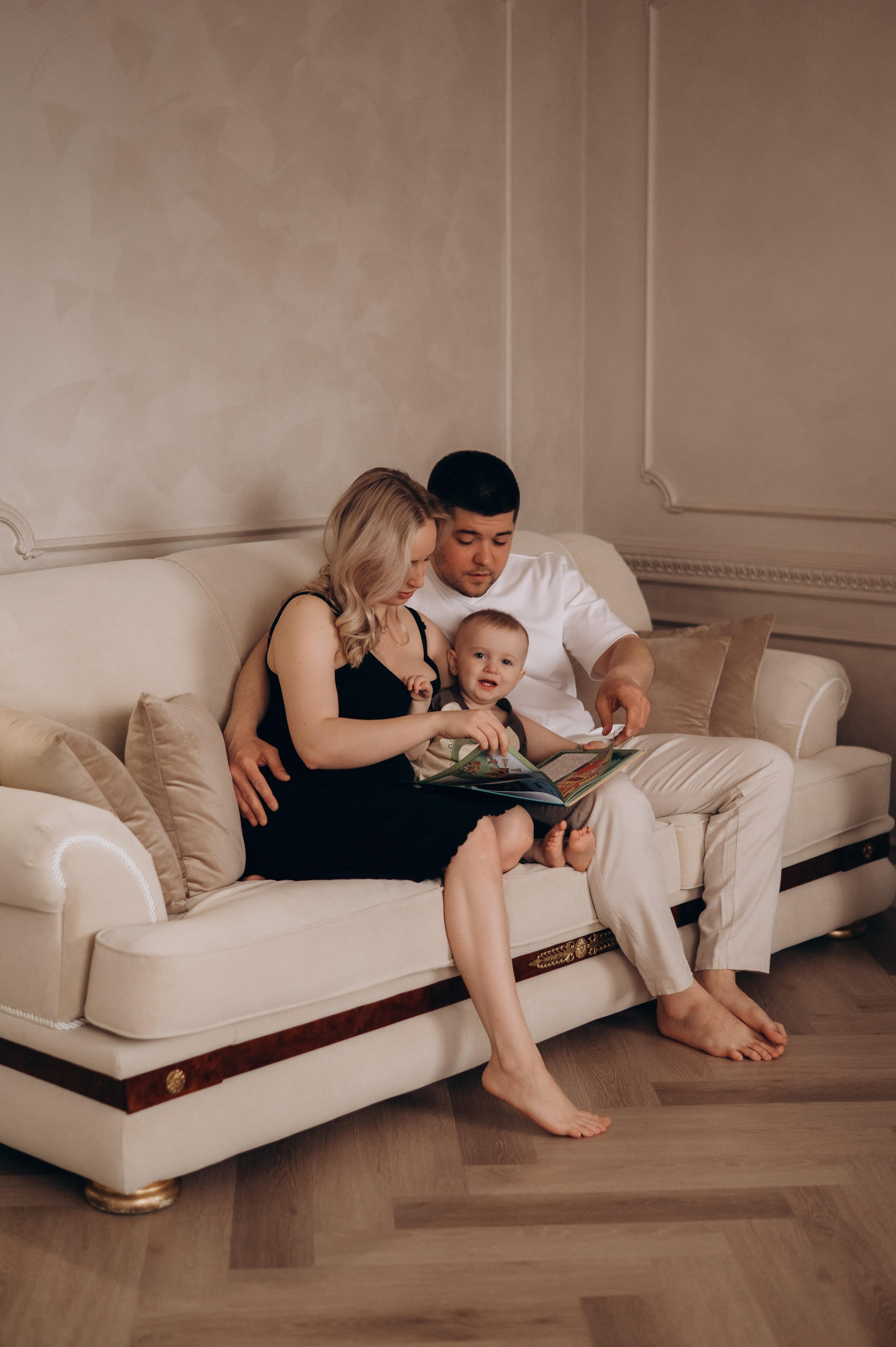 Семья Грехневых (домашняя). Фотограф в Иркутске