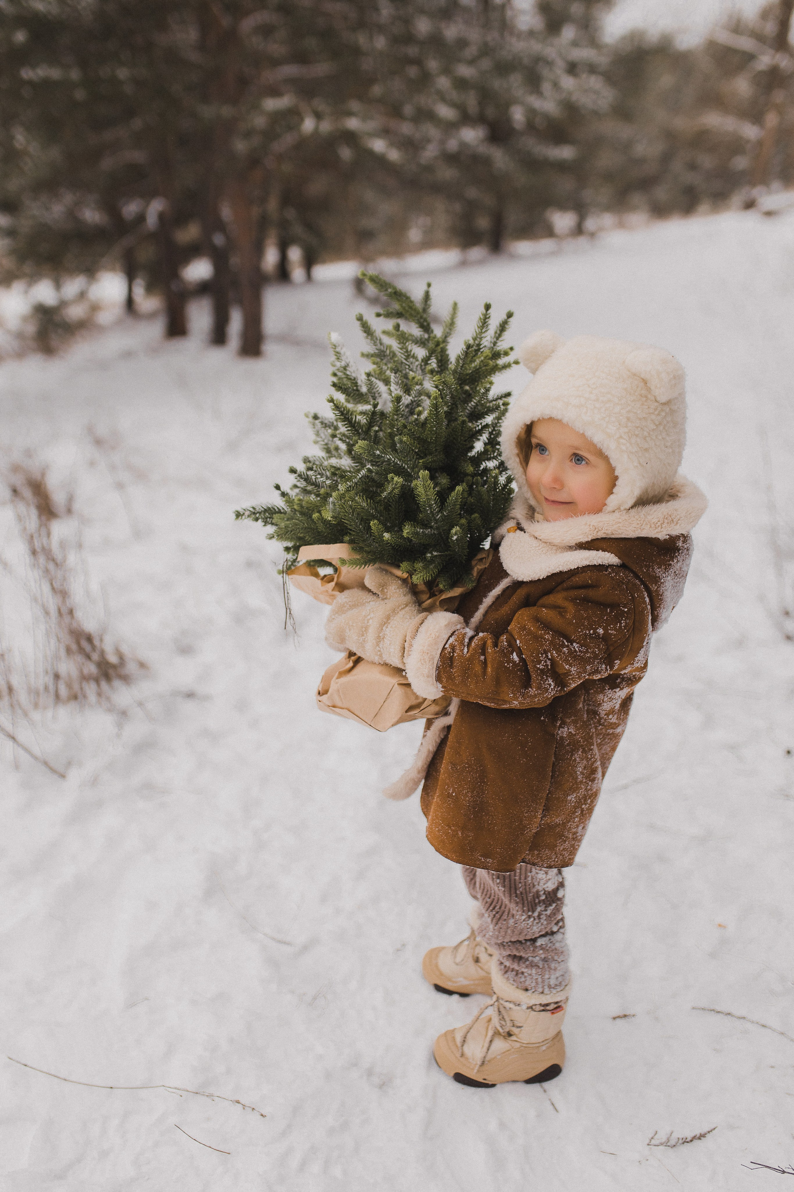 Зимние Даша и Кирюшка. Свадебный и семейный фотограф в Белгороде Евгения Курочкина