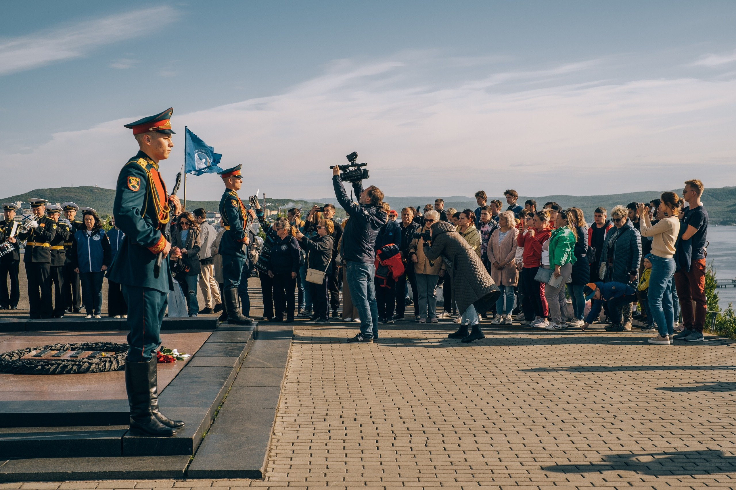 Репортаж церемонии «Путь Победы». Фотограф в Мурманске Полина Аленовская