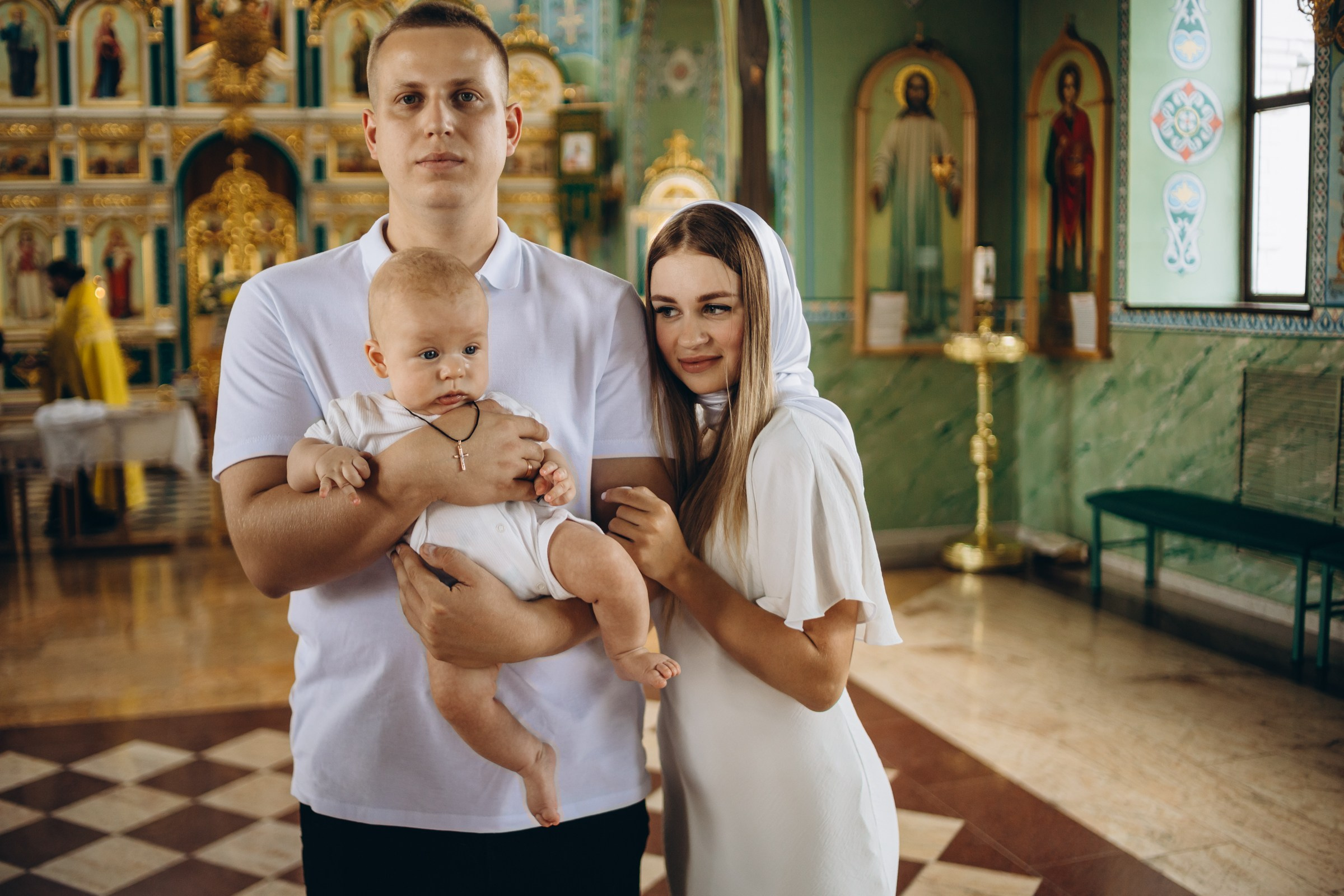 Крещение Мирона. Семейный фотограф в Волгодонске Краченцева Анна