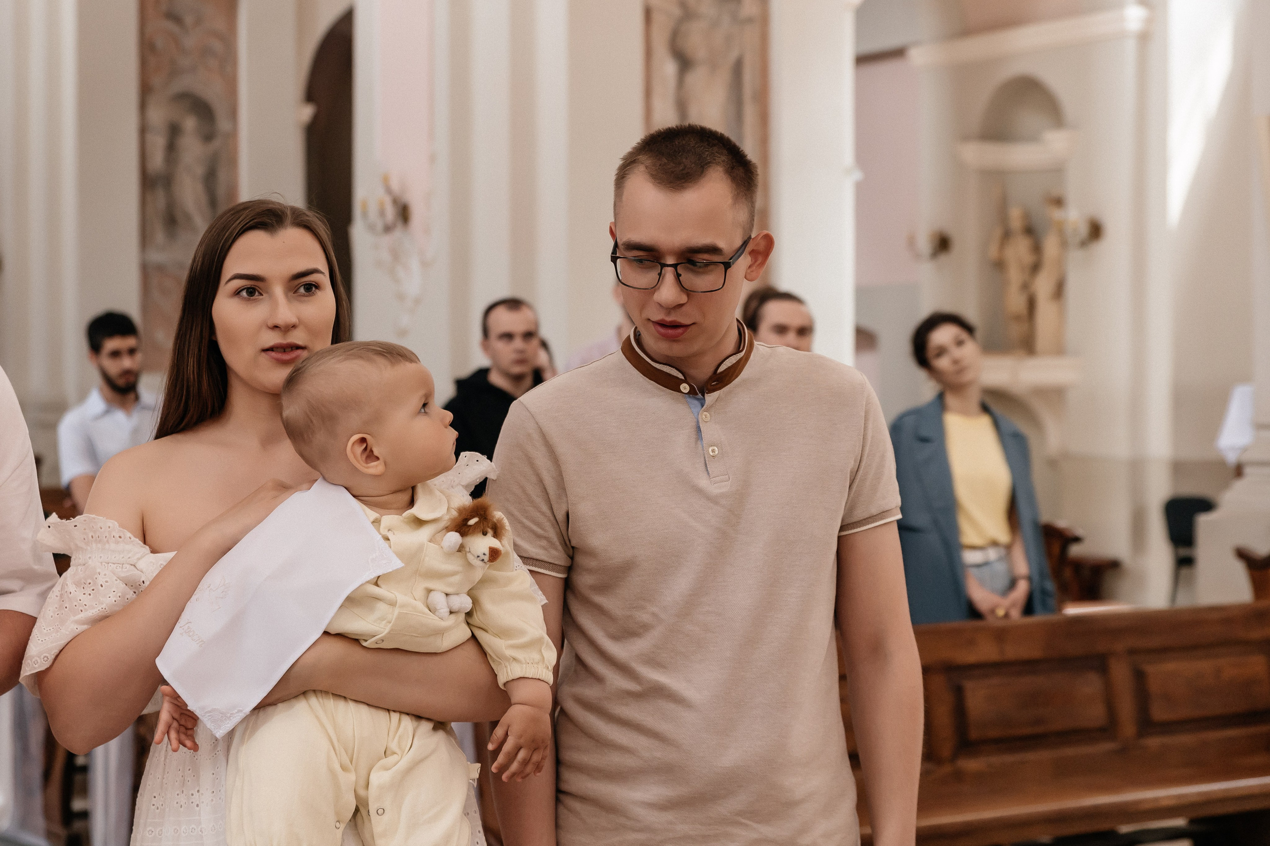 Крещение Макара. Семейный фотограф Минск Усова Ольга