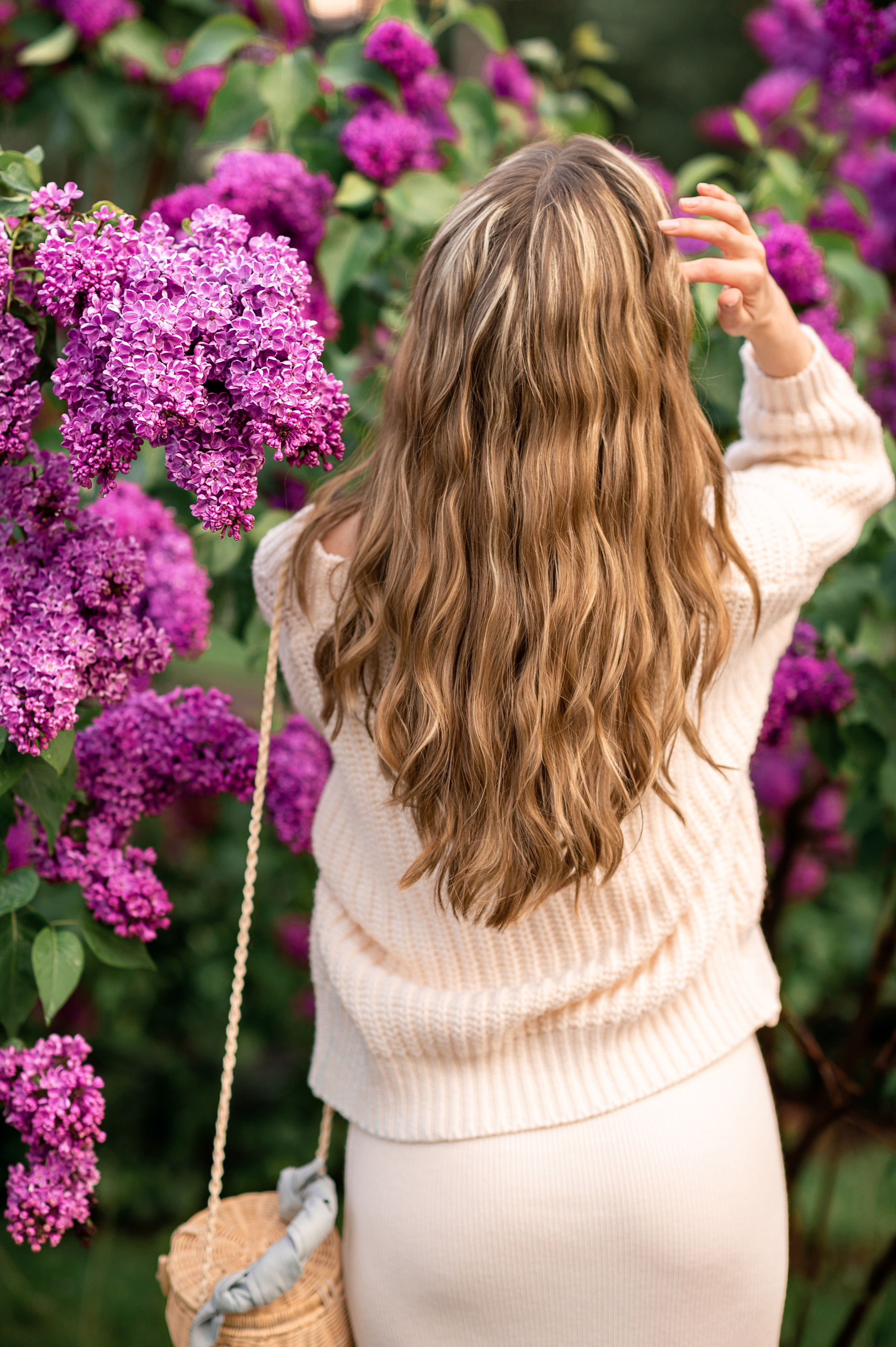 Фотосессия в сирени. Фотосессии в Москве, женский и семейный фотограф Юлия Михайленко