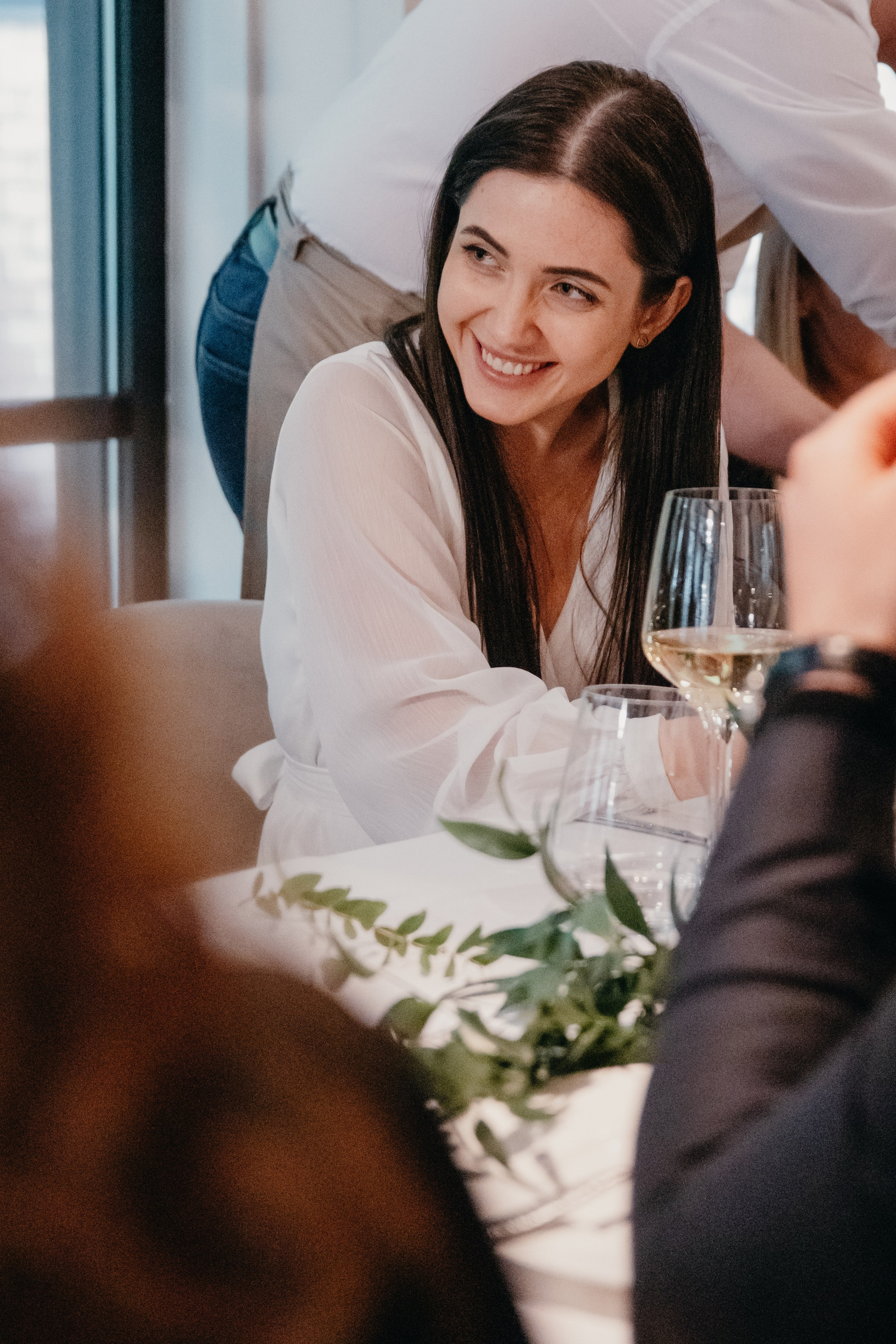 Свадебный ужин. Семейный фотограф в Москве