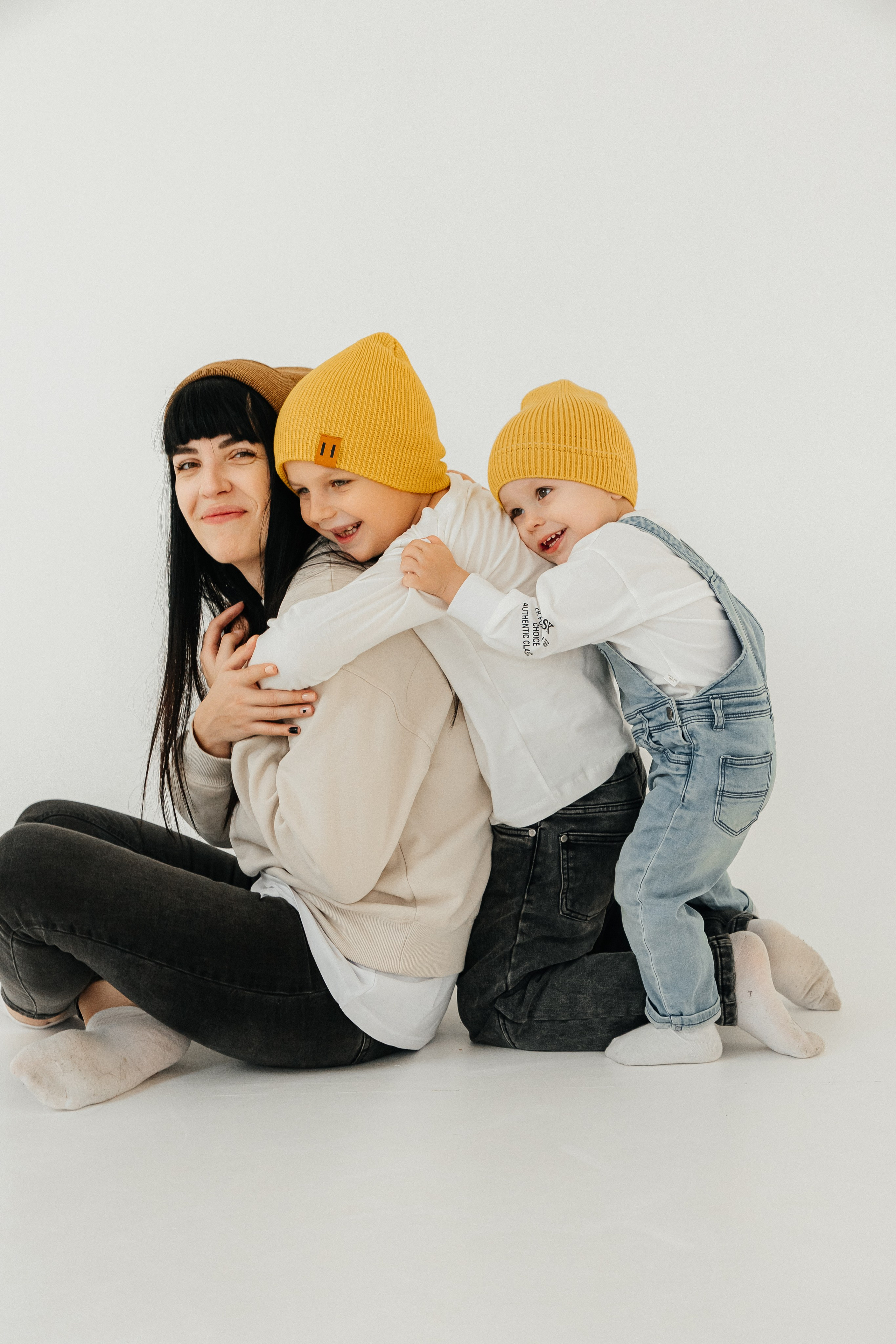 Семейная студийная фотосессия. Семейный и детский фотограф в Самаре Наталия Панафидина