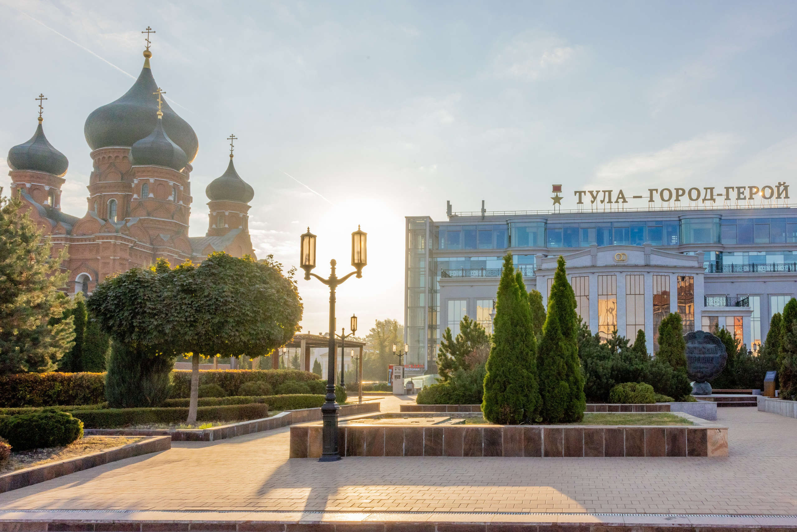 Площадь Ленина, Гостинный двор, Белый дом, Фонтаны, улица Советская. Фотограф в Туле Крупский АнДРей. Фотостудия «КАДР71» в Туле