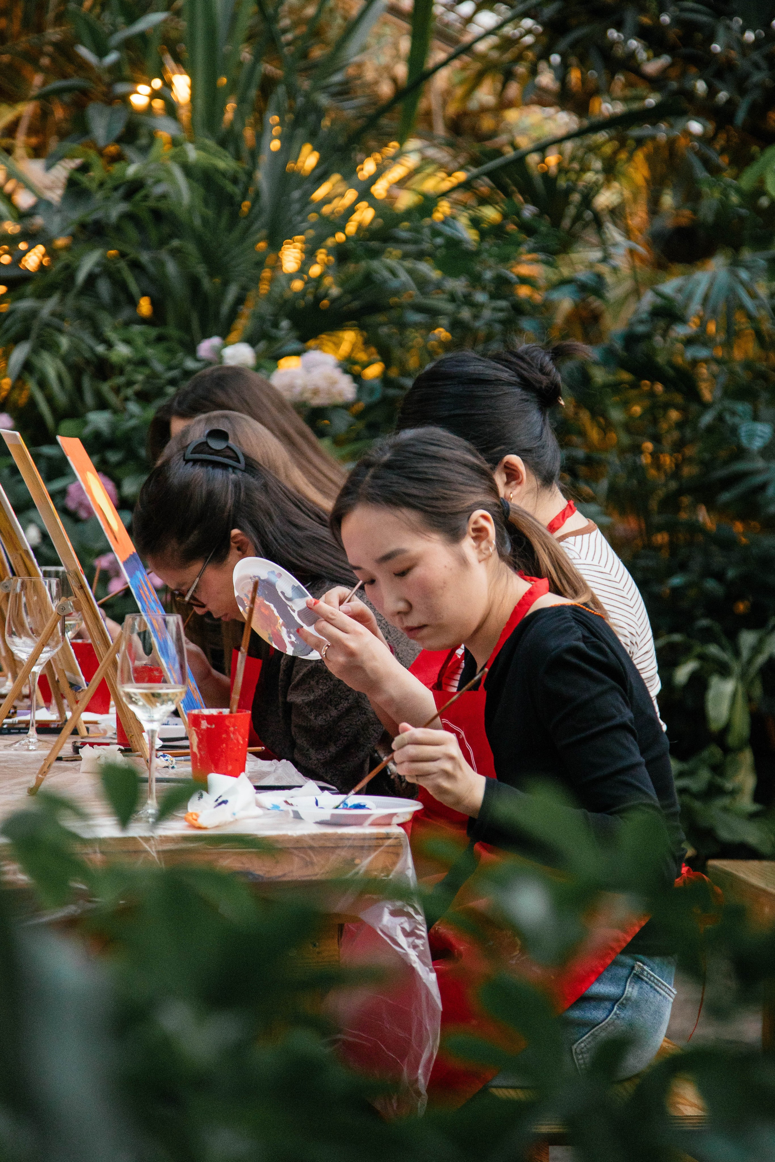 Без бокала нет Шагала. Искусство и вино в Ботаническом саду. Фотограф Анна Чернигова