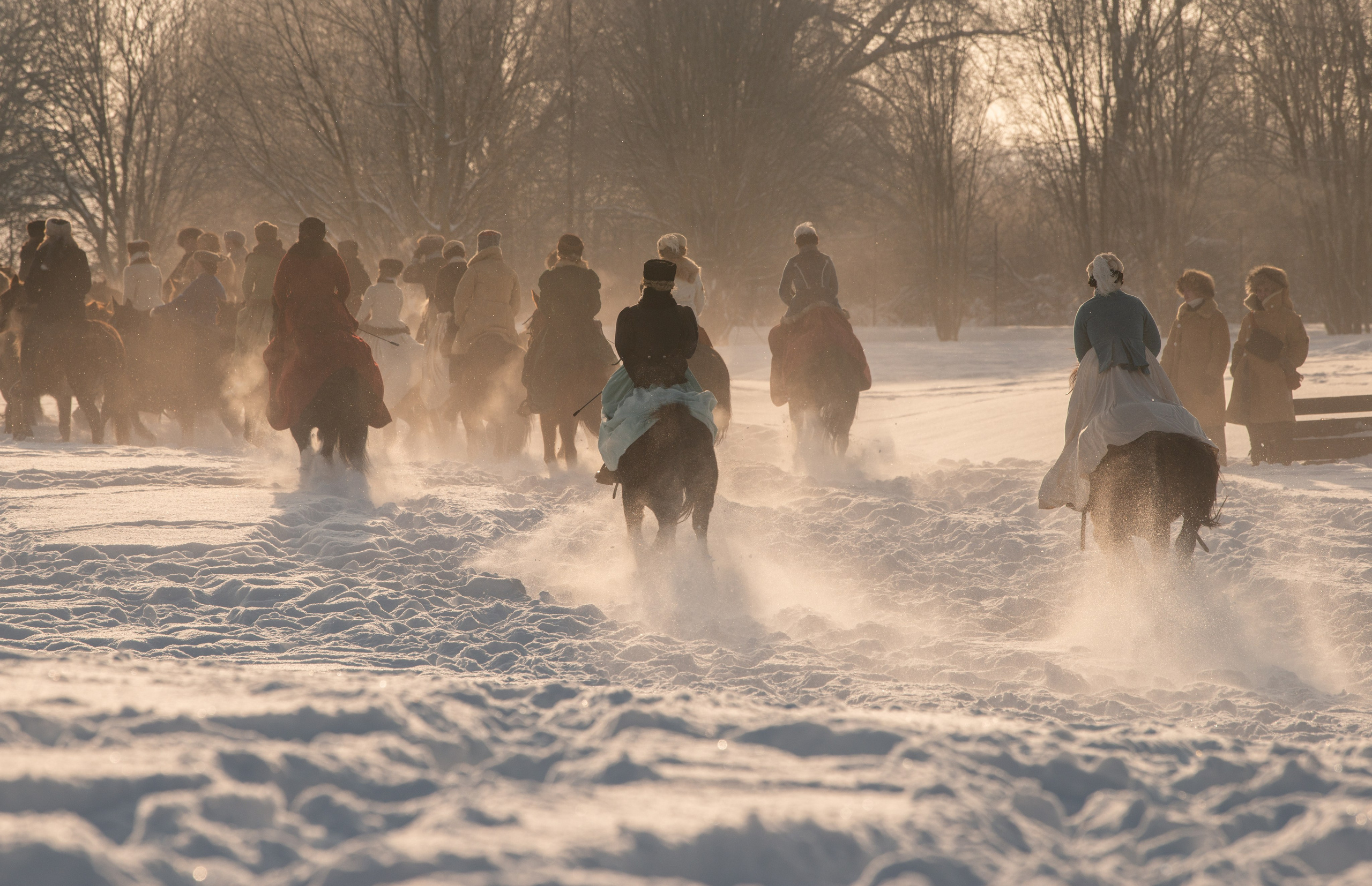 Псовая охота Аванпост. Конный фотограф в Саратове Юлия Иванова