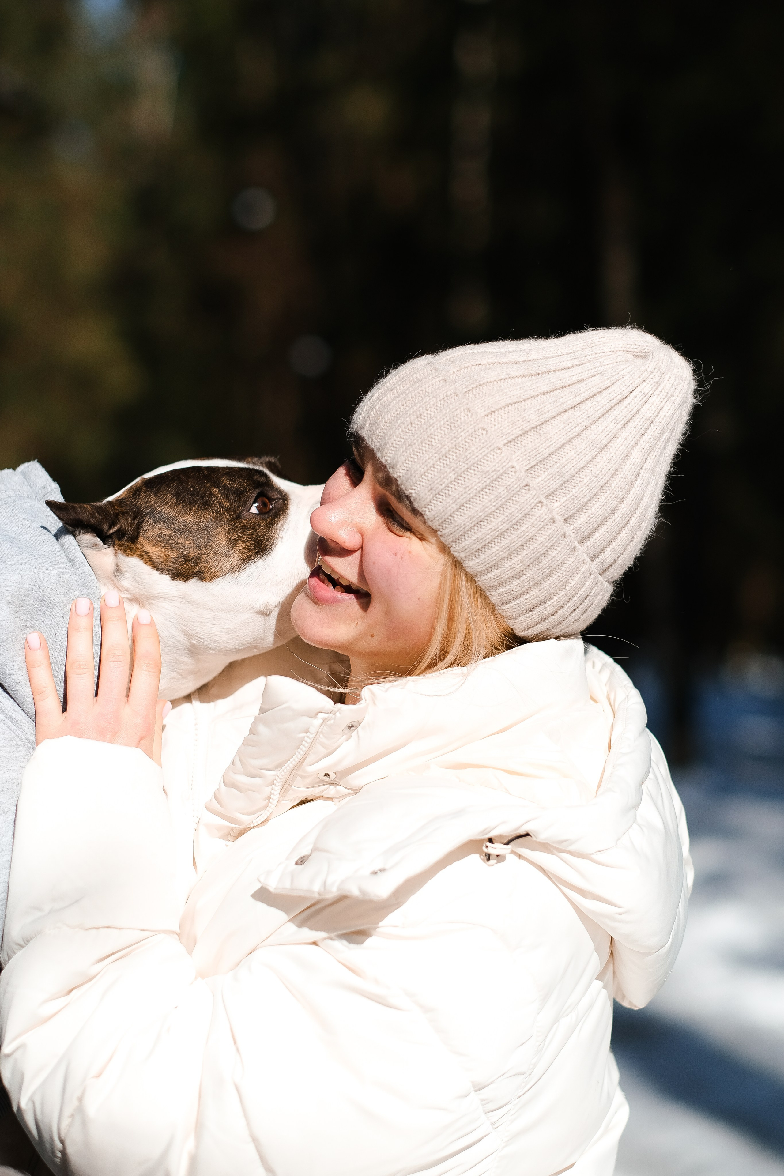 Женя, Афра и Молли. Фотограф и видеограф анималист Аганина Дарья