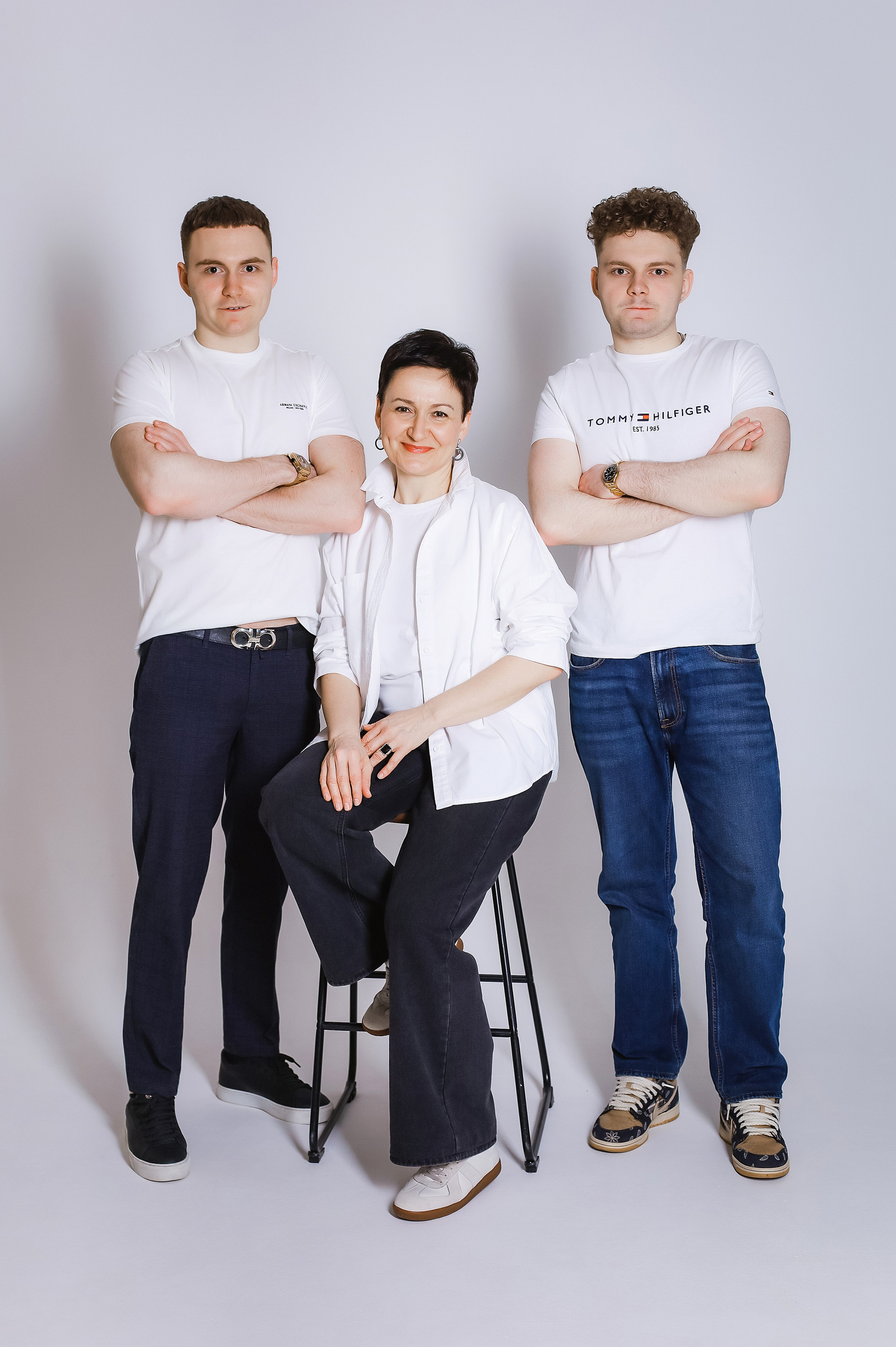 Александра с семьей. Визуал для эспертов и блогеров