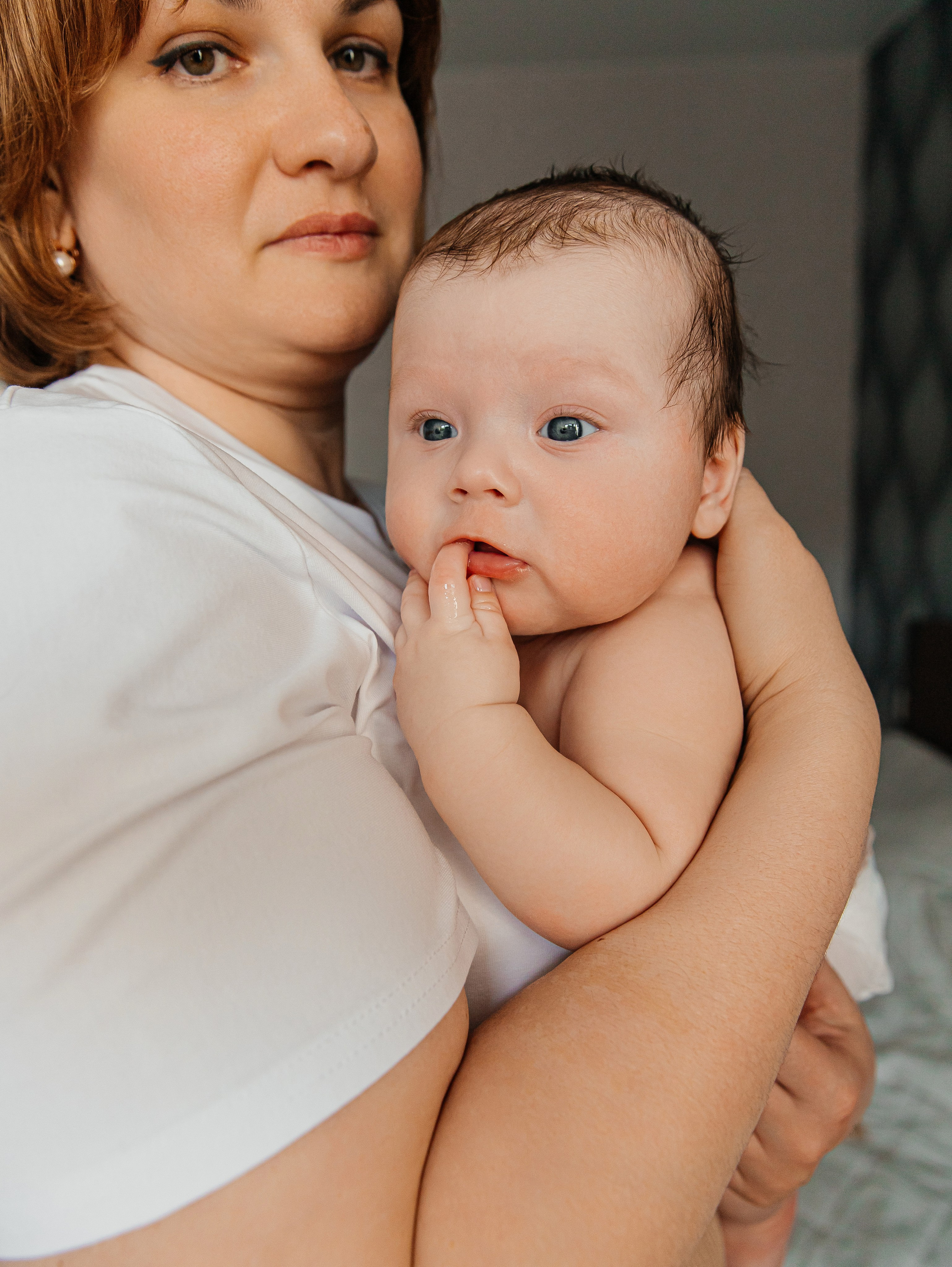 Домашняя съемка, малыш 3 месяца. Фотограф текстиля в Москве Ольга Иванова