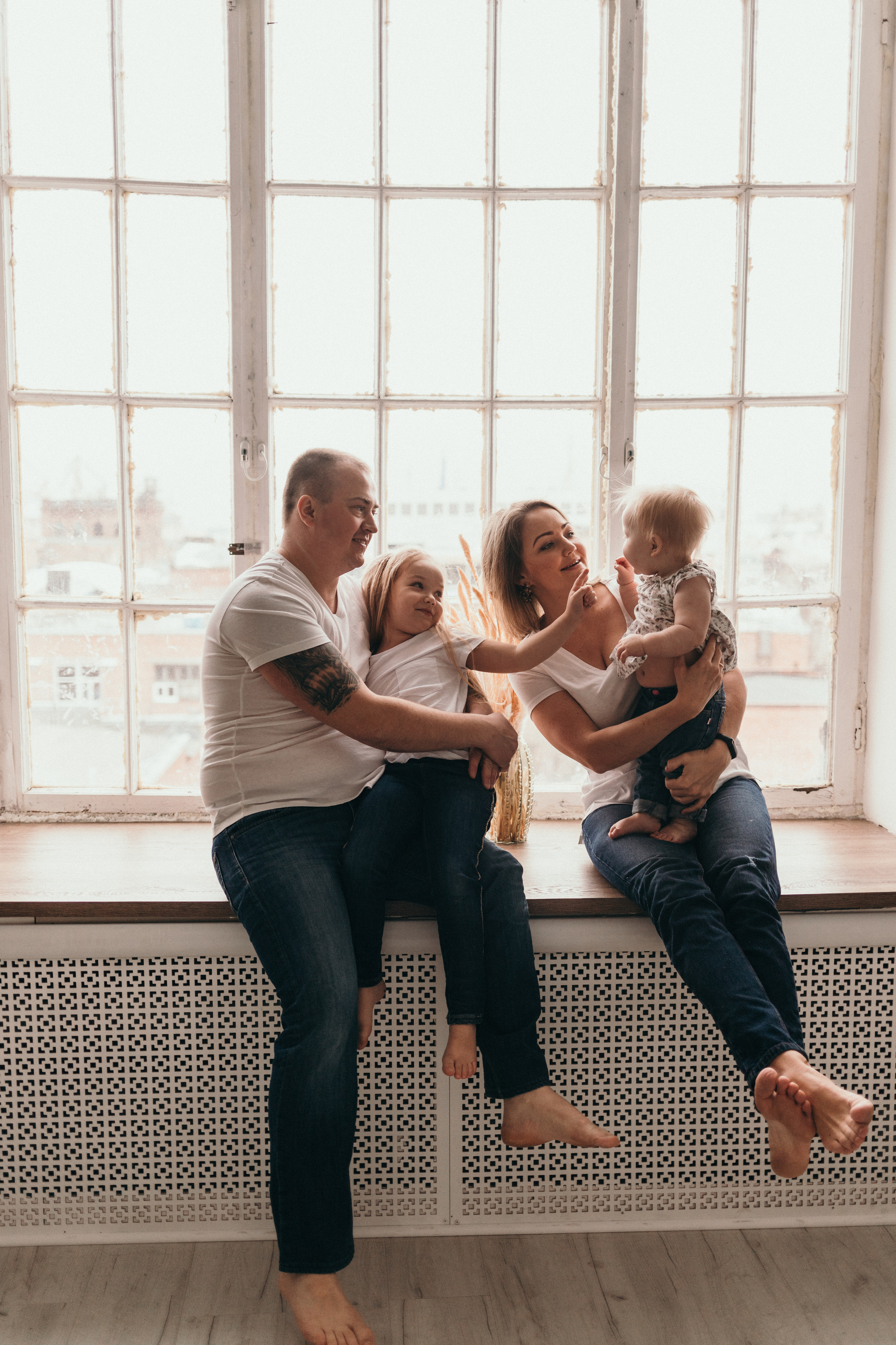 ЮЛЯ, ПАША, ЛИЗА И КАТЯ. Семейный Фотограф в Санкт-Петербурге Пушкин Анастасия Дьяконенкова