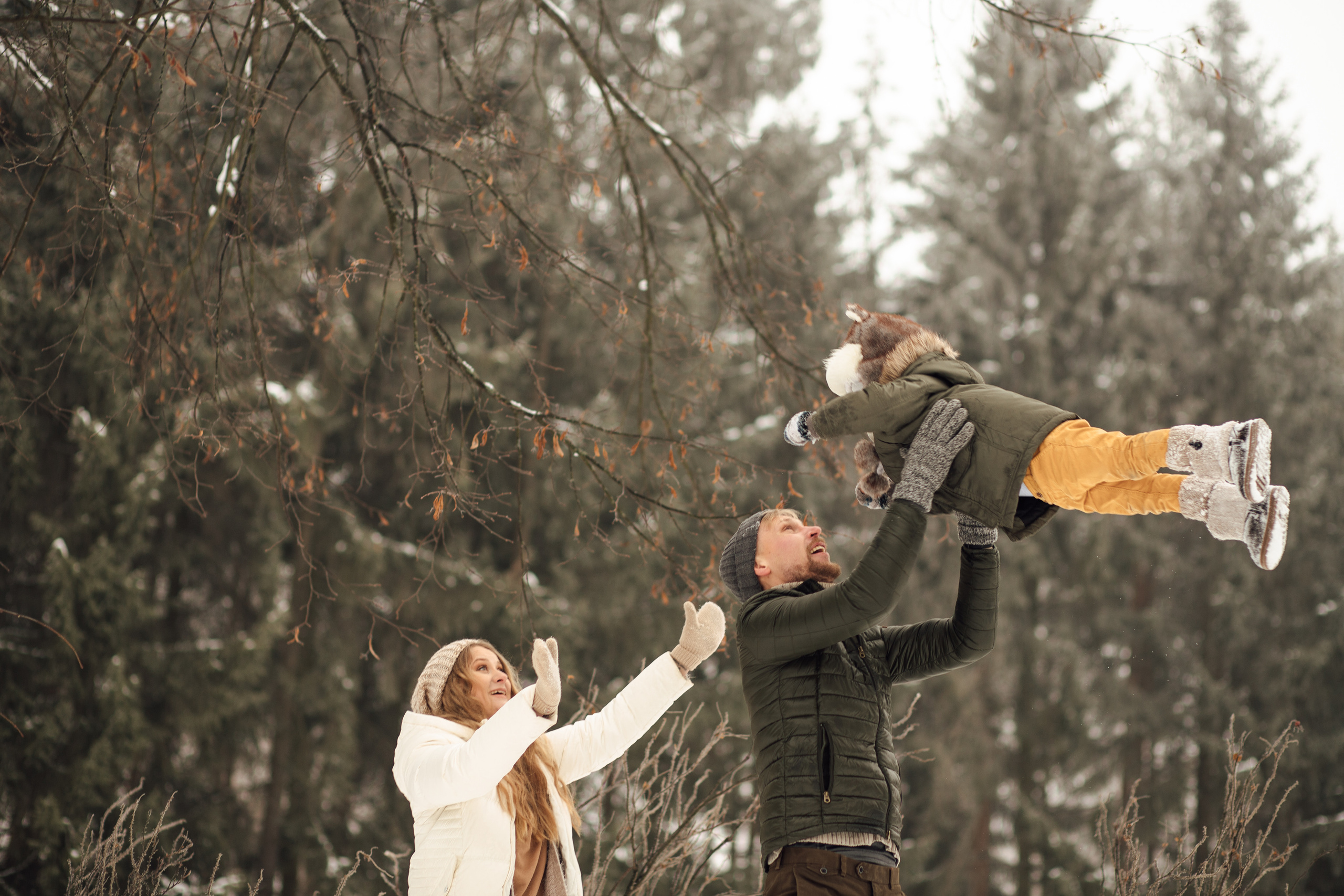 Юля, Дима и Лев. Семейный Фотограф в Санкт-Петербурге Пушкин Анастасия Дьяконенкова